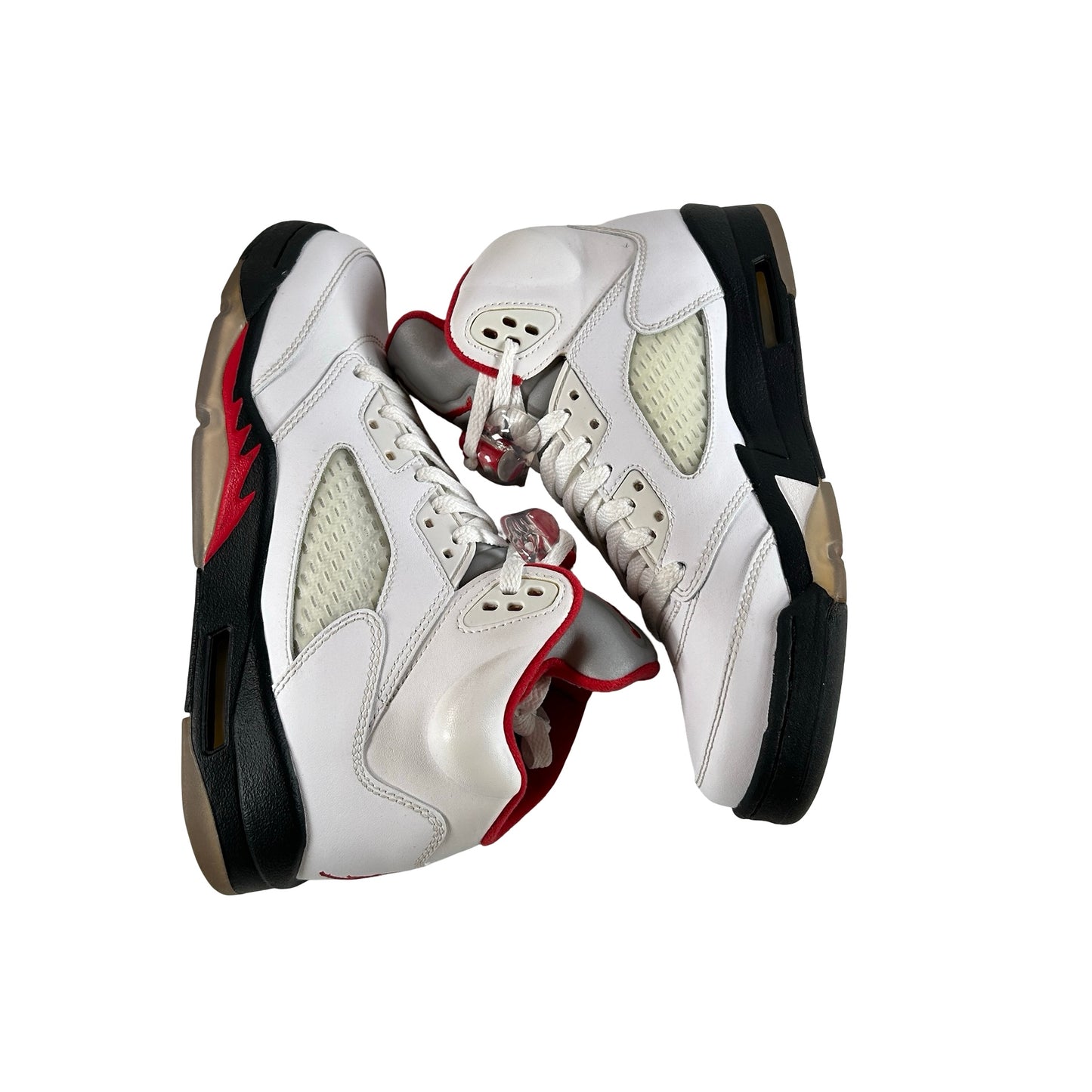 440888 100 Jordan 5 Retro Fire Red 2013 (GS) [USED] - 6 Y (Used)