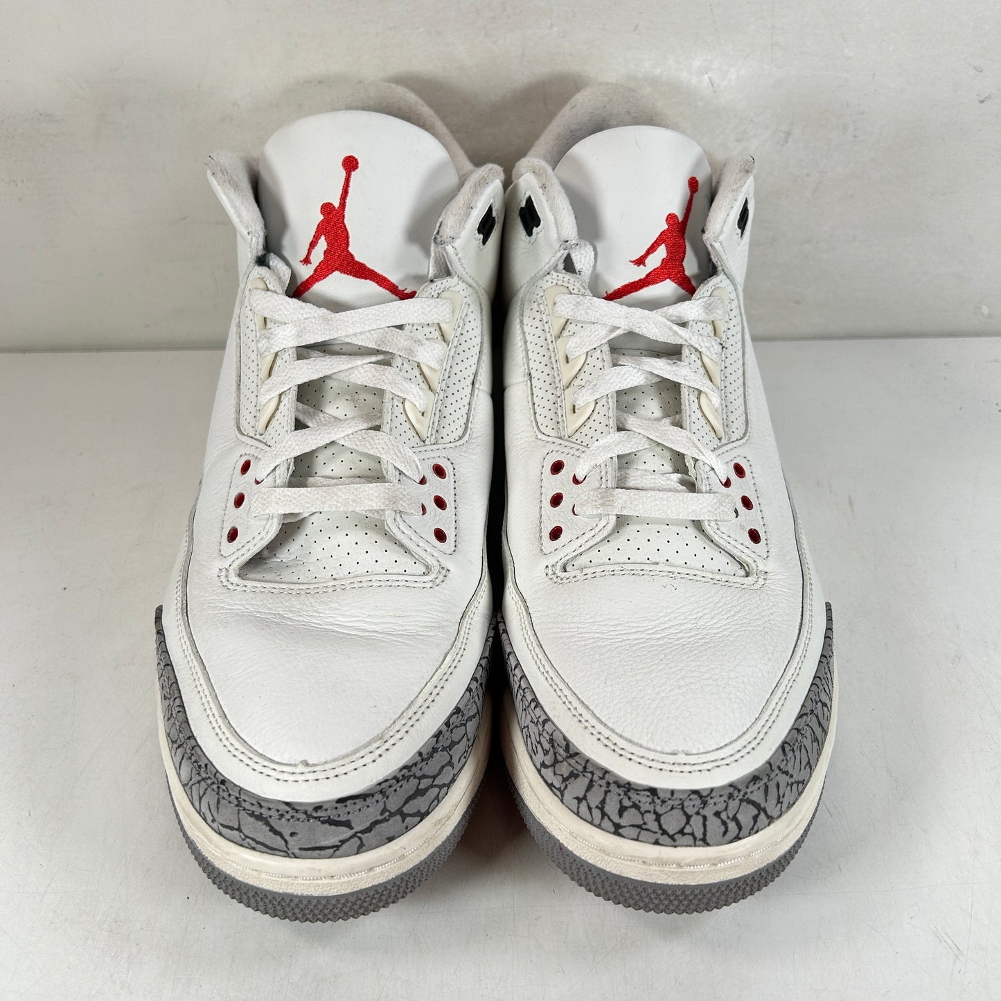 DN3707 100 Jordan 3 Retro White Cement Reimagined [USED] - 13 M (Used) (No Box)