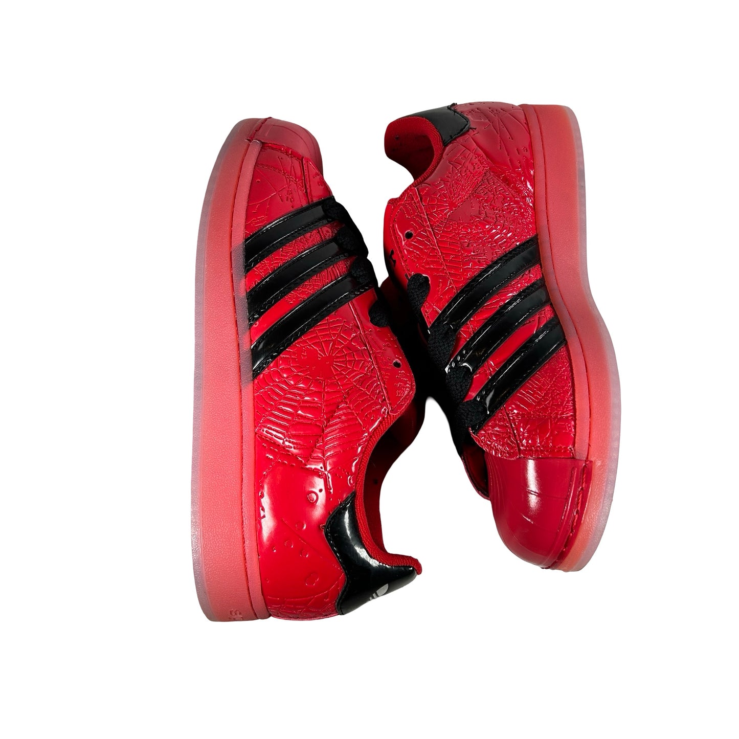 KJ7005 adidas Superstar Sp5der Red Black [USED] - 9.5 M (Used)