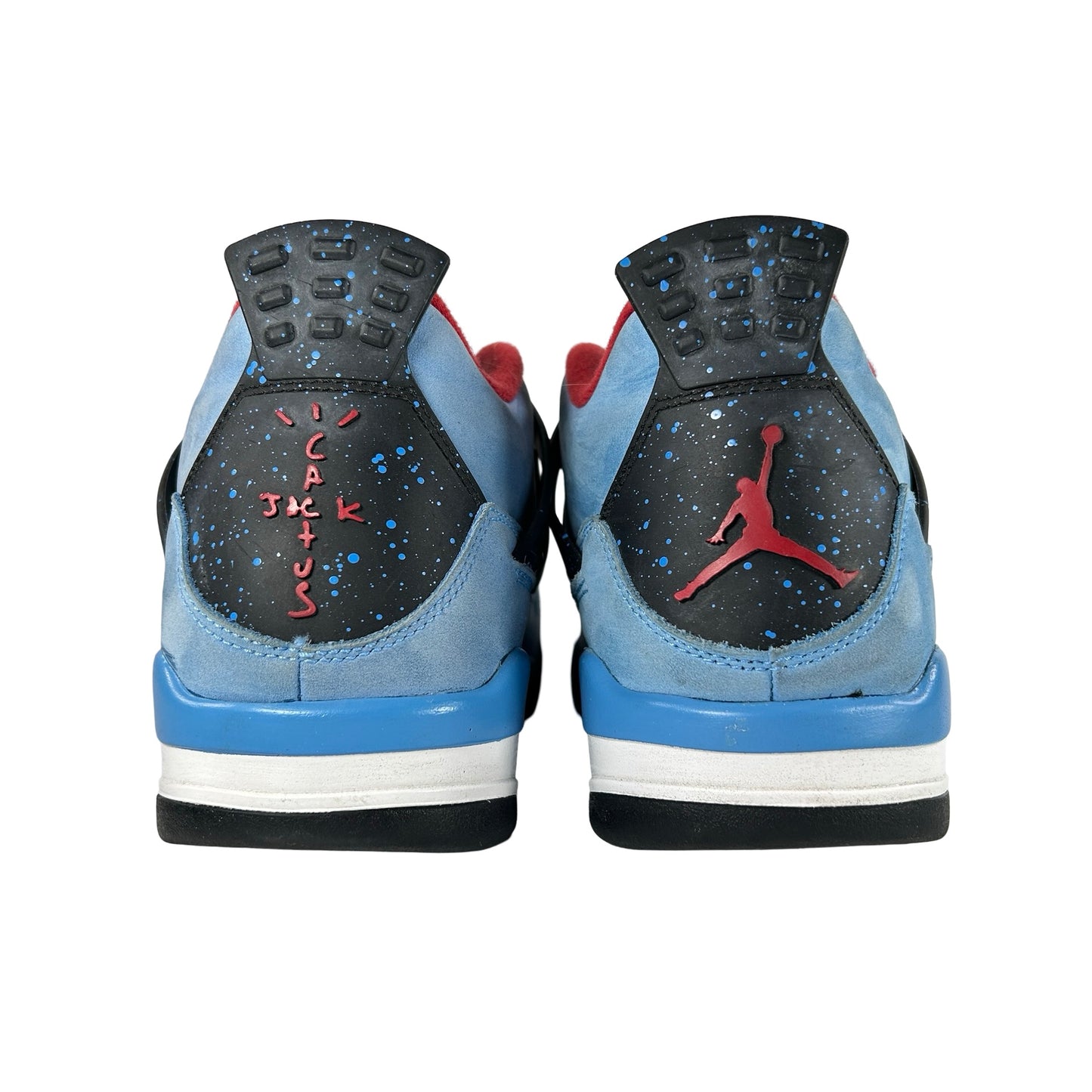 308497 406 Jordan 4 Retro Travis Scott Cactus Jack [USED] - 12 M (Used) (No Box) (No Insoles)