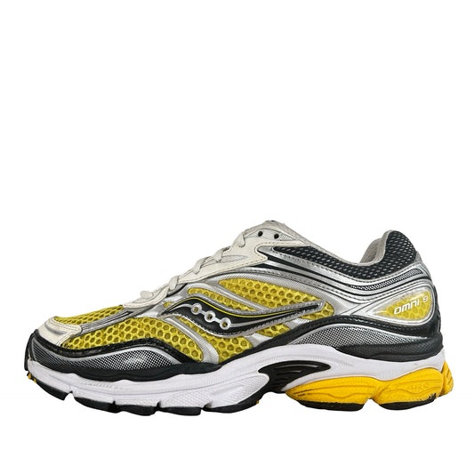 S707039 50 Saucony ProGrid Omni 9 Lemon Silver [USED] - 9 M (Used)