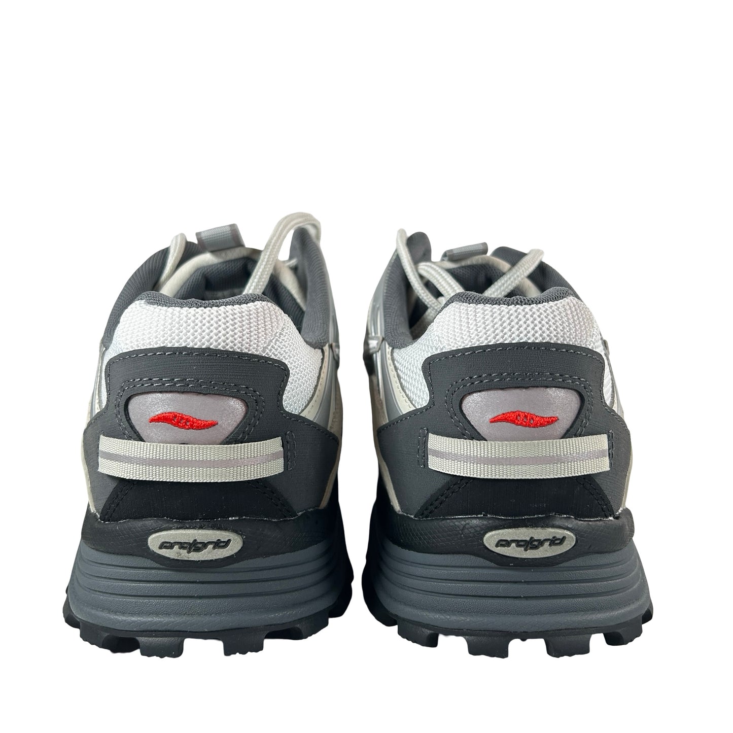 S70908 1 Saucony Grid Aura X Grey Pack White [USED] - 11 M (VNDS)