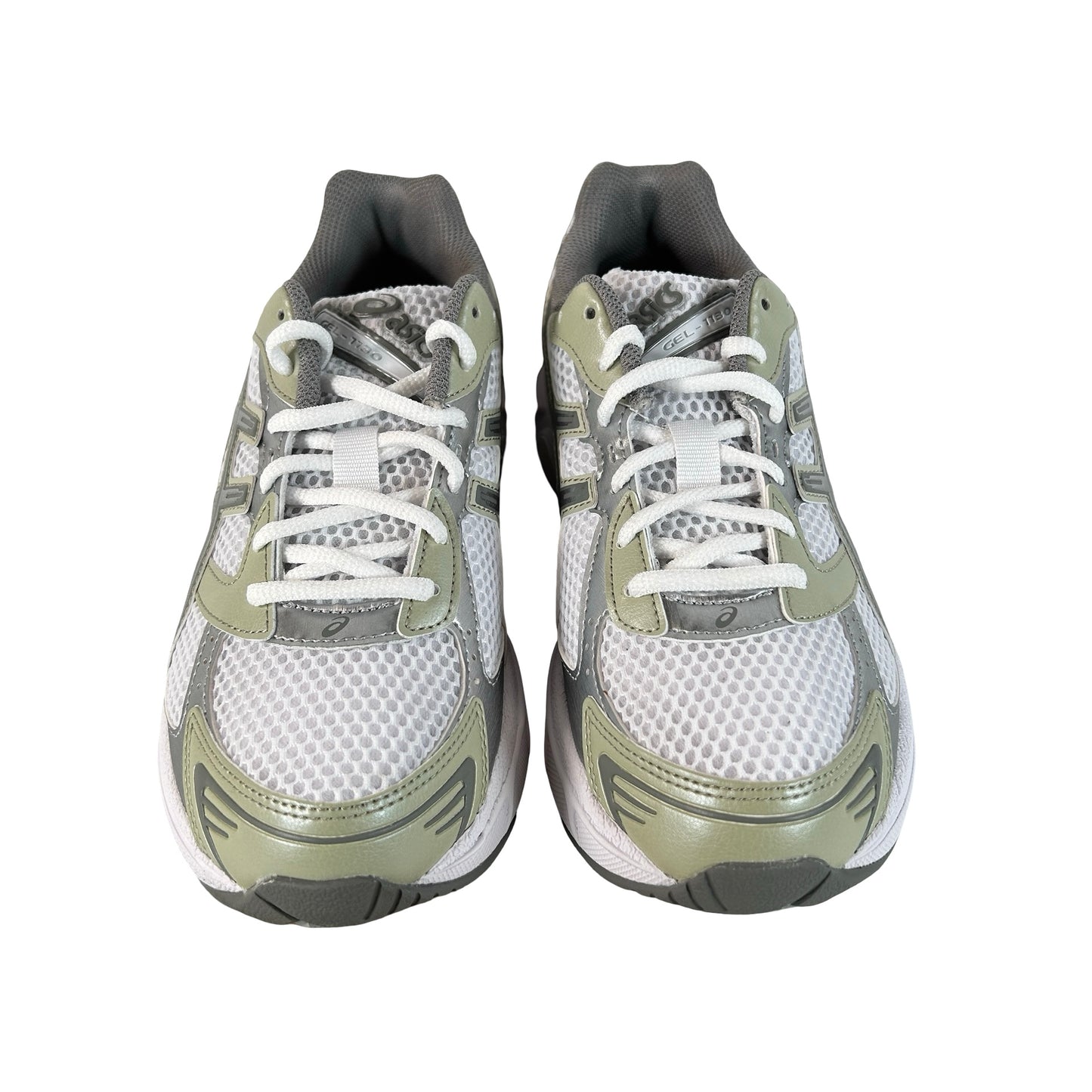 1202A164 124 ASICS Gel-1130 White Dried Leaf Green (Women's) [USED] - 6 M / 7.5 W