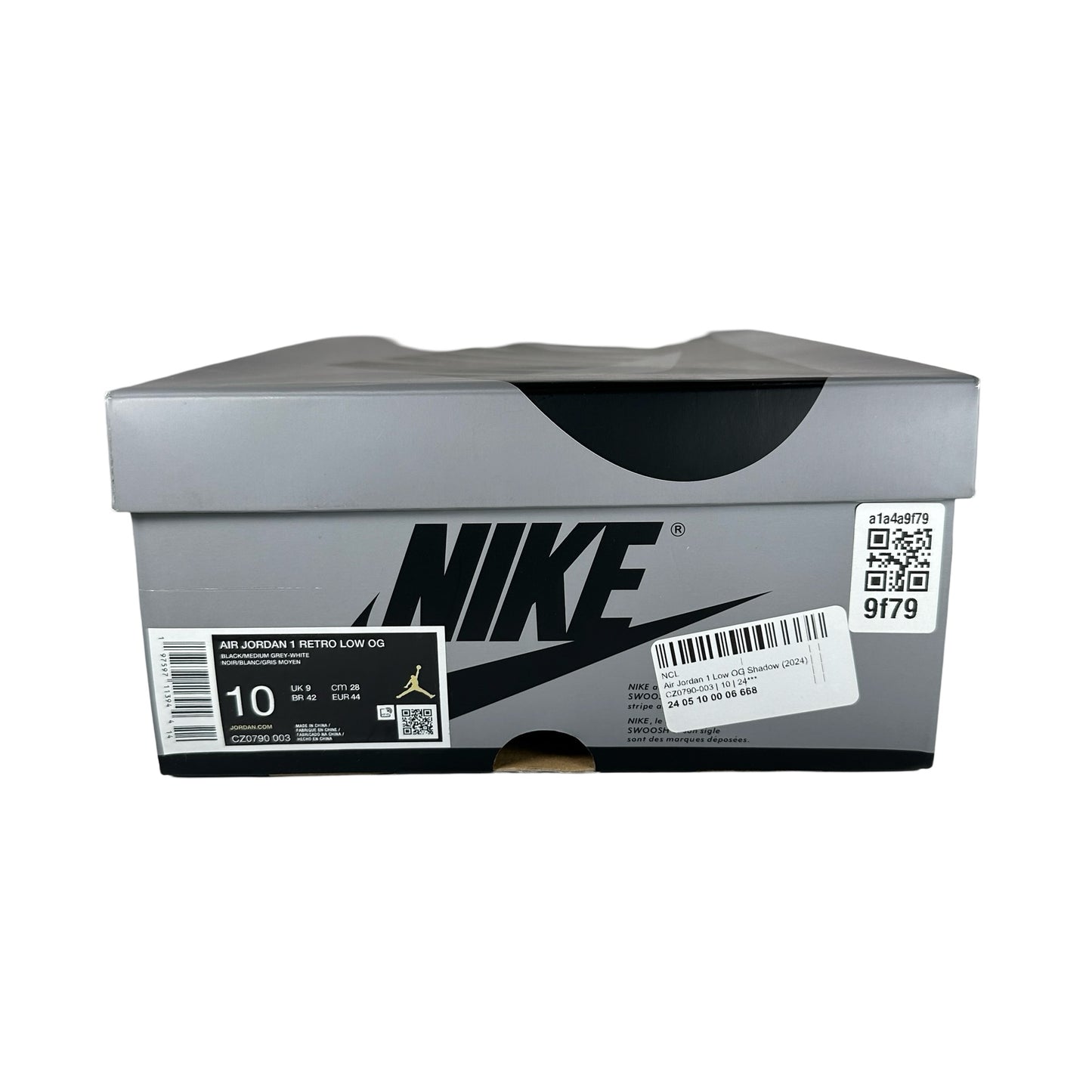 CZ0790 003 Jordan 1 Low OG Shadow (2024) [USED] - 10 M (Used)