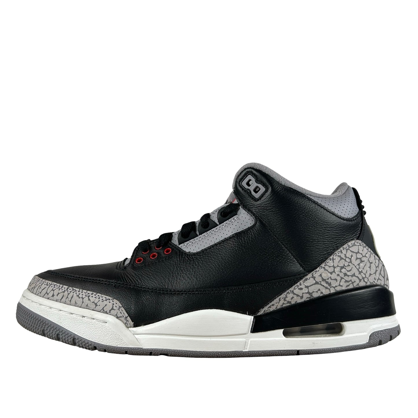 DN3707 010 Jordan 3 Retro OG Black Cement (2024) [USED] - 10.5 M (Used26)