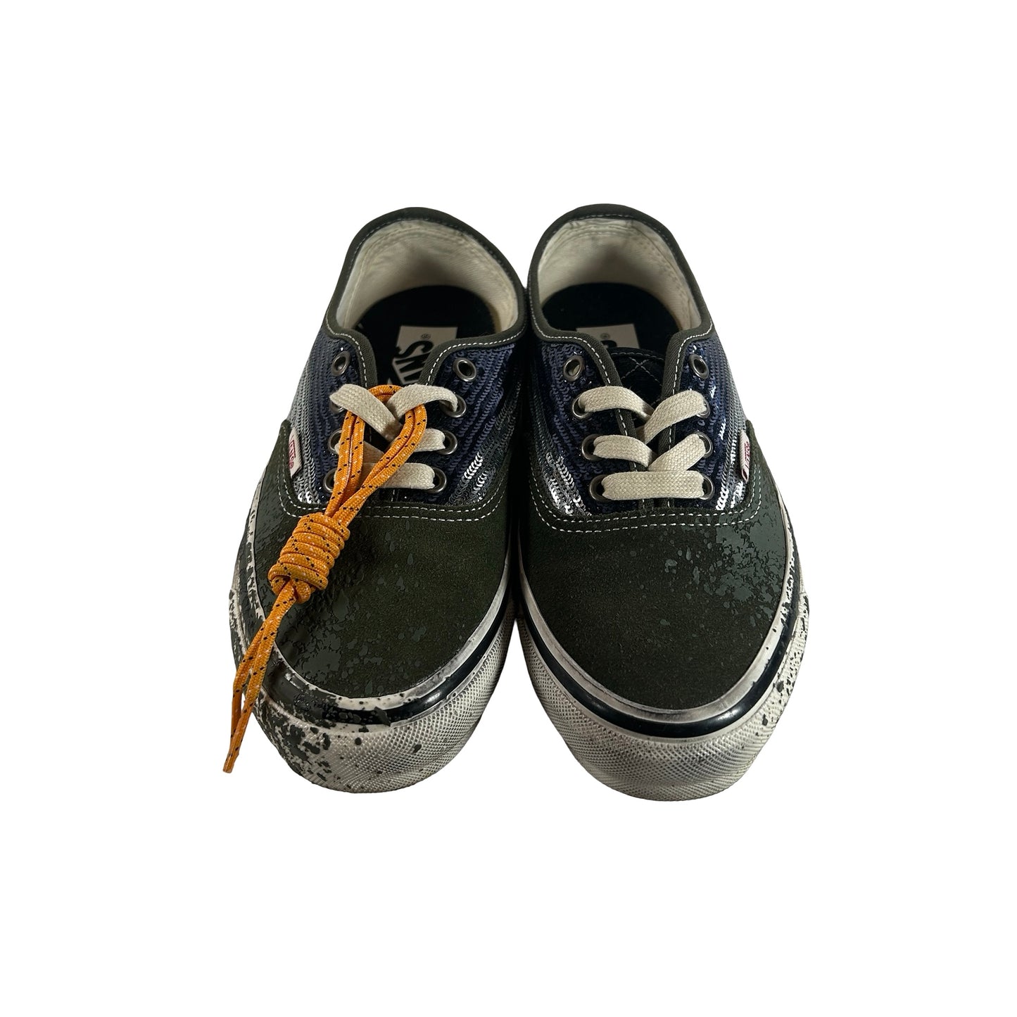 VN000DB824O Vans Premium Authentic La Habana Green Blue [USED] - 5.5 M (Used) (No Box) (Sample)