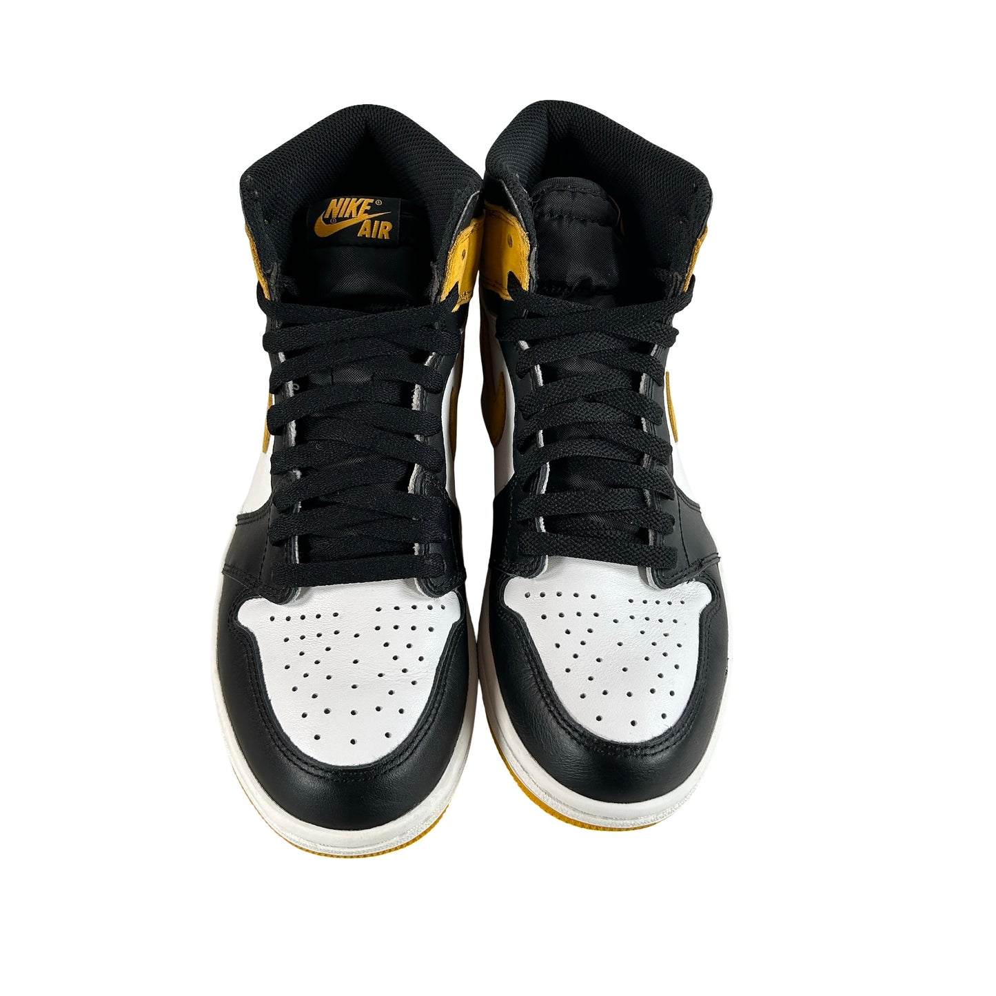 555088 109 Jordan 1 Retro High Yellow Ochre [USED] - 7.5 M (Used)