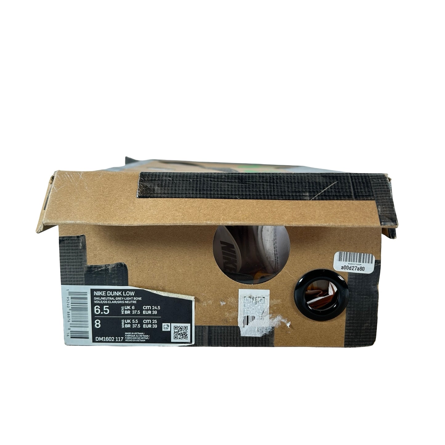 DM1602 117 Nike Dunk Low Off-White Lot 42 [USED] - 6.5 M (Used)