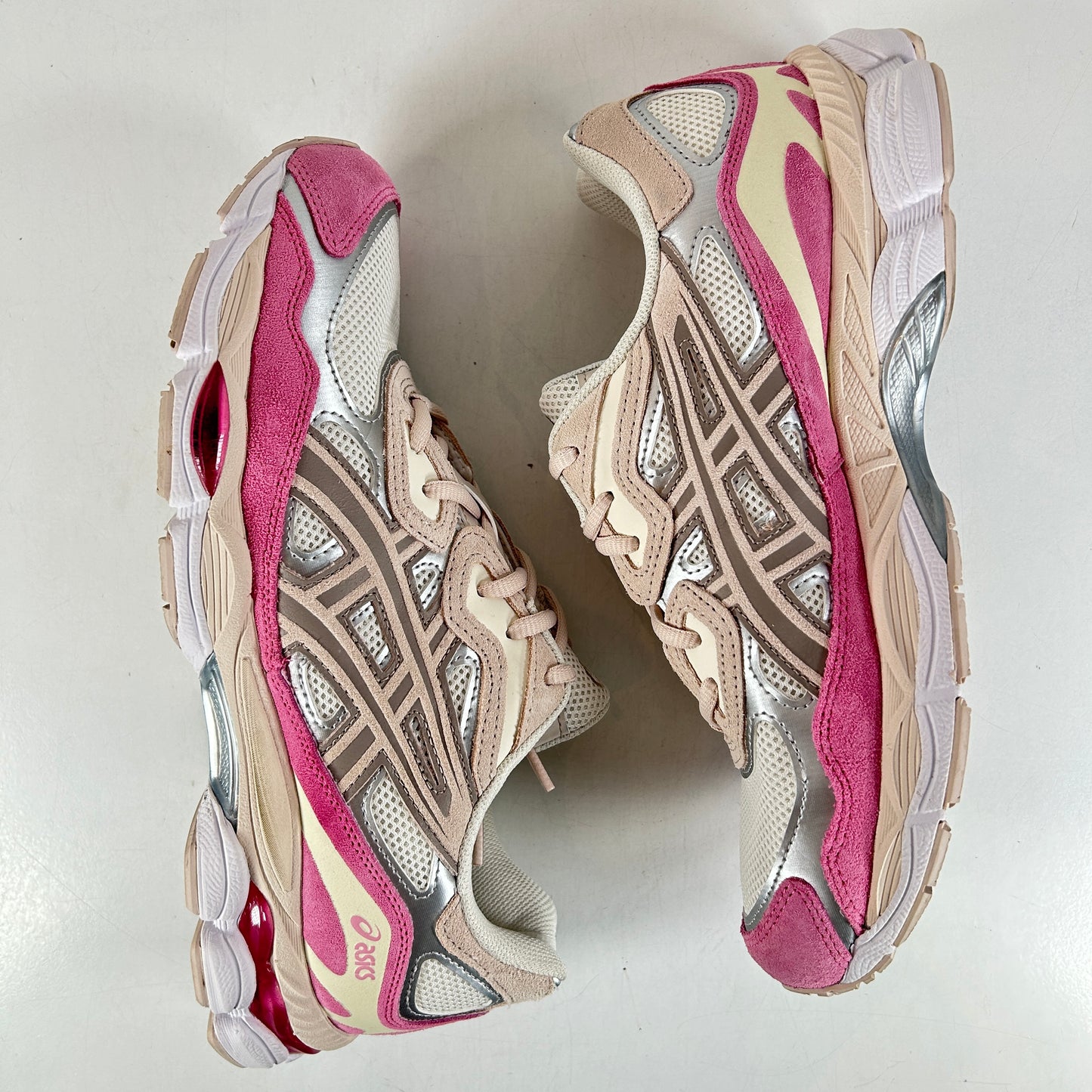 1203A383 104 ASICS Gel-NYC Cream Mineral Beige Pink [USED] - 10 M (Used)