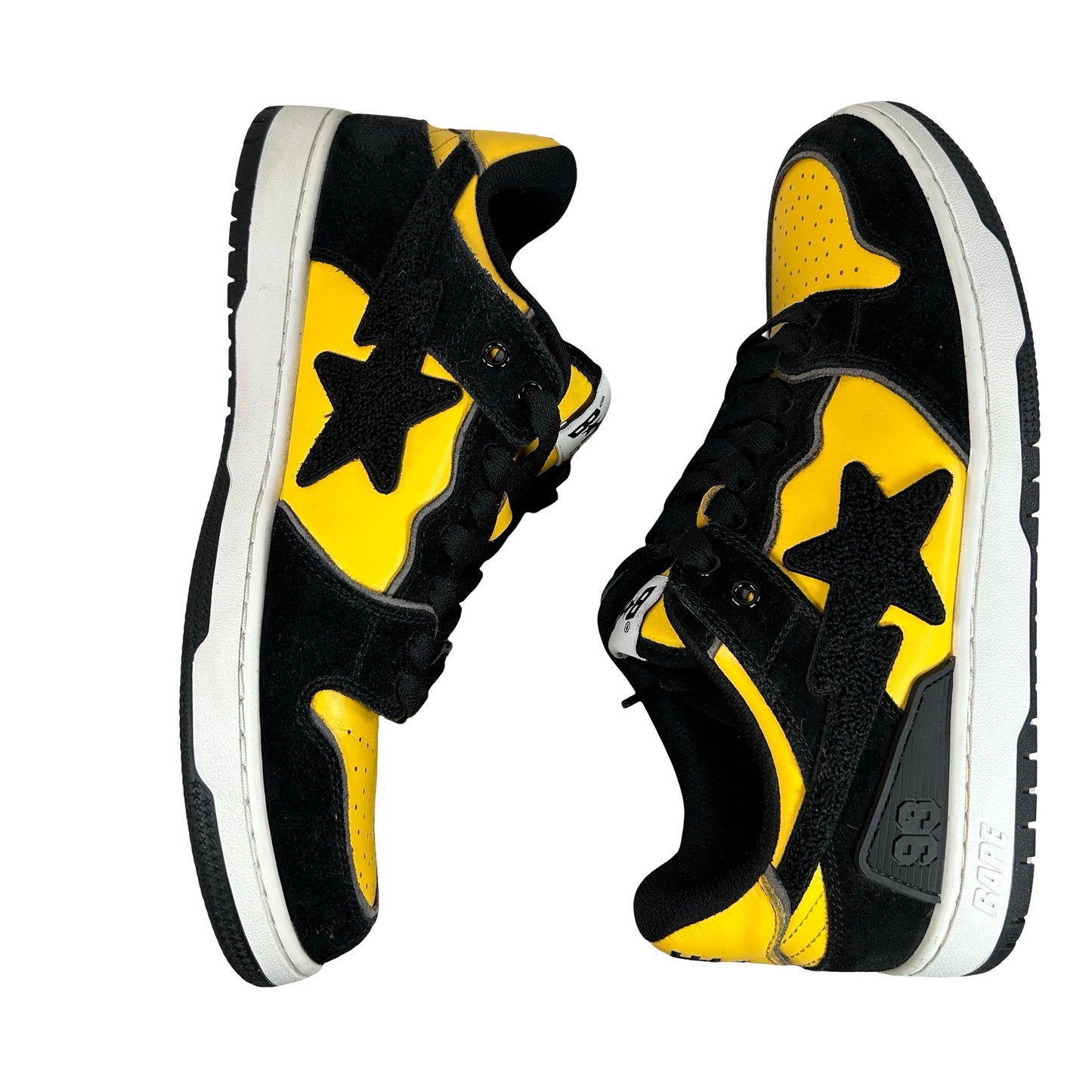1K30191309 YLW A Bathing Ape Sk8 Sta #2 M2 Yellow [USED] - 11 M (Used) (No Box)