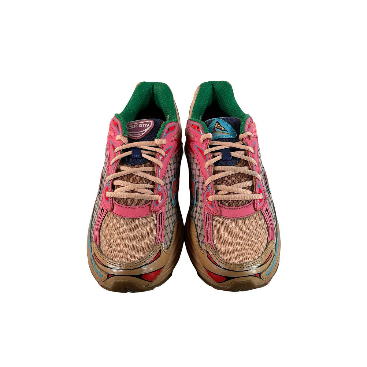 S70864 2 Saucony ProGrid Omni 9 Jae Tips To Do List Tan [USED] - 9.5 M (Used3)