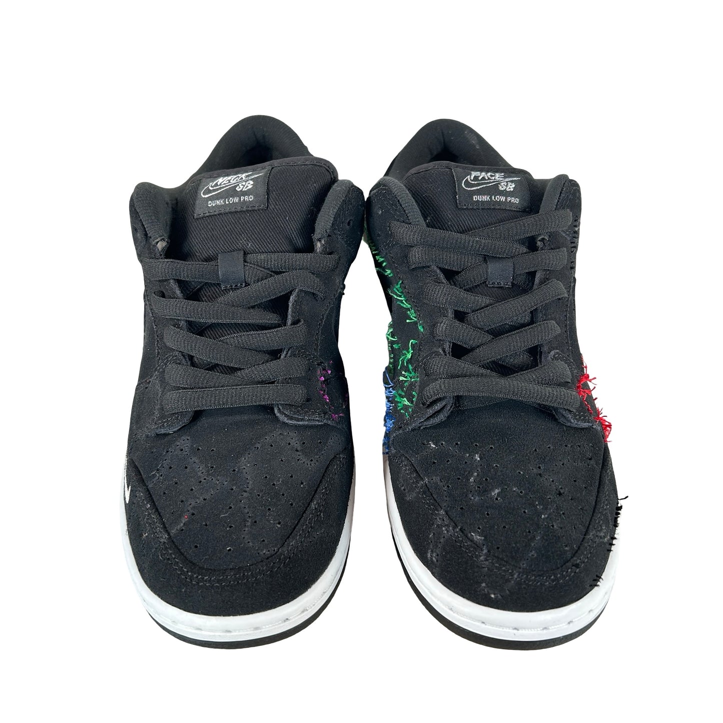 DQ4488 001 Nike SB Dunk Low Pro QS Neckface - 9 M (Patches Cut Off)