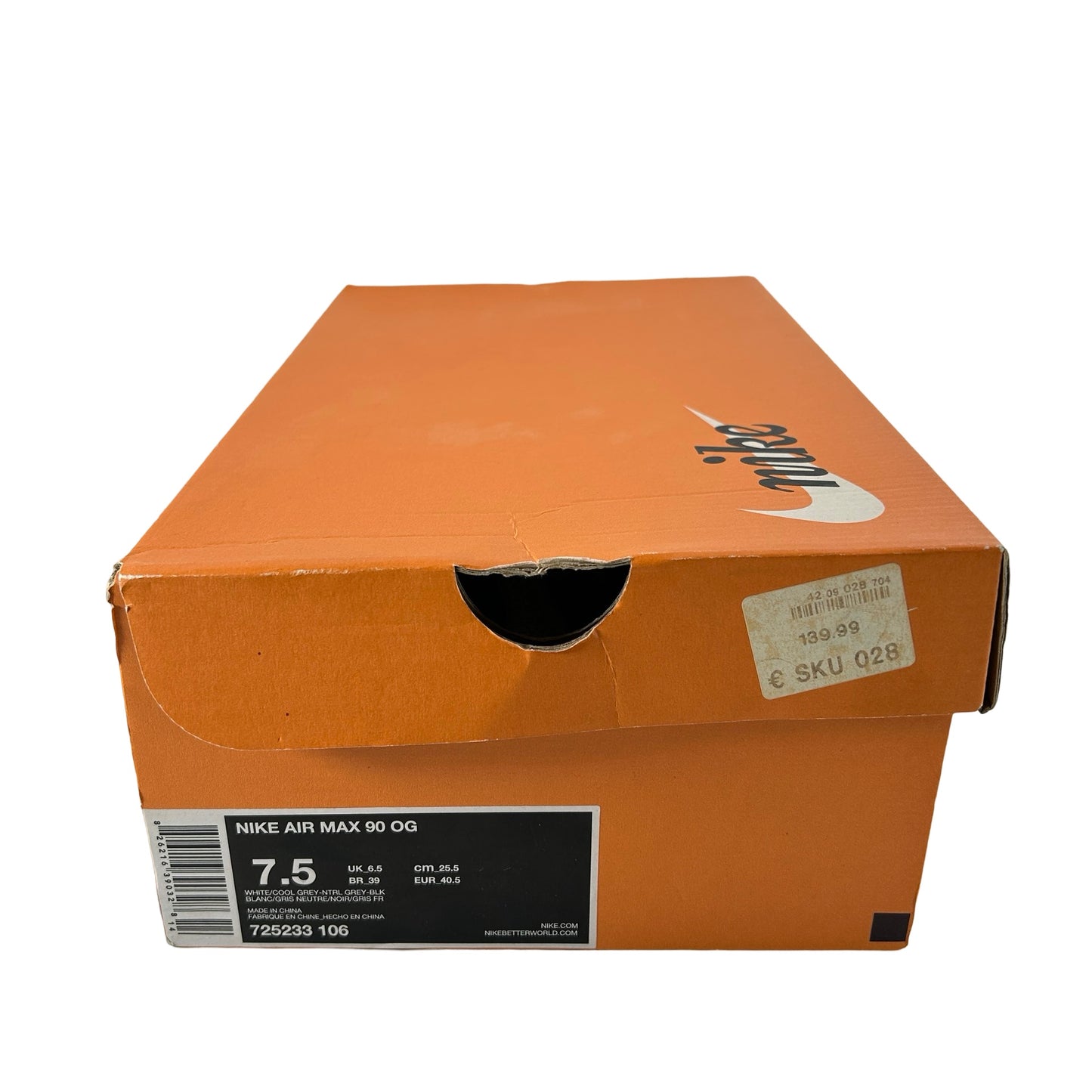 725233 106 Nike Air Max 90 OG Infrared (2015) [USED] - 7.5 M (Used)