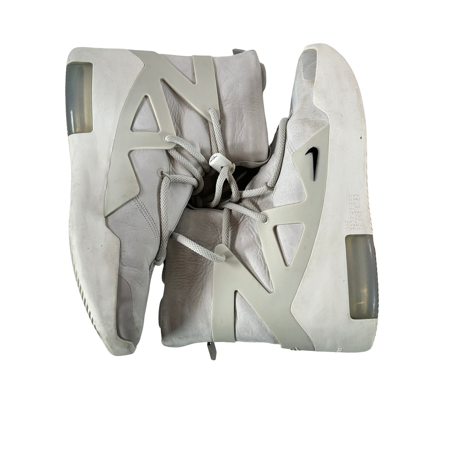 AR4237 002 Nike Air Fear Of God 1 Light Bone [USED] - 8.5 M (Used)