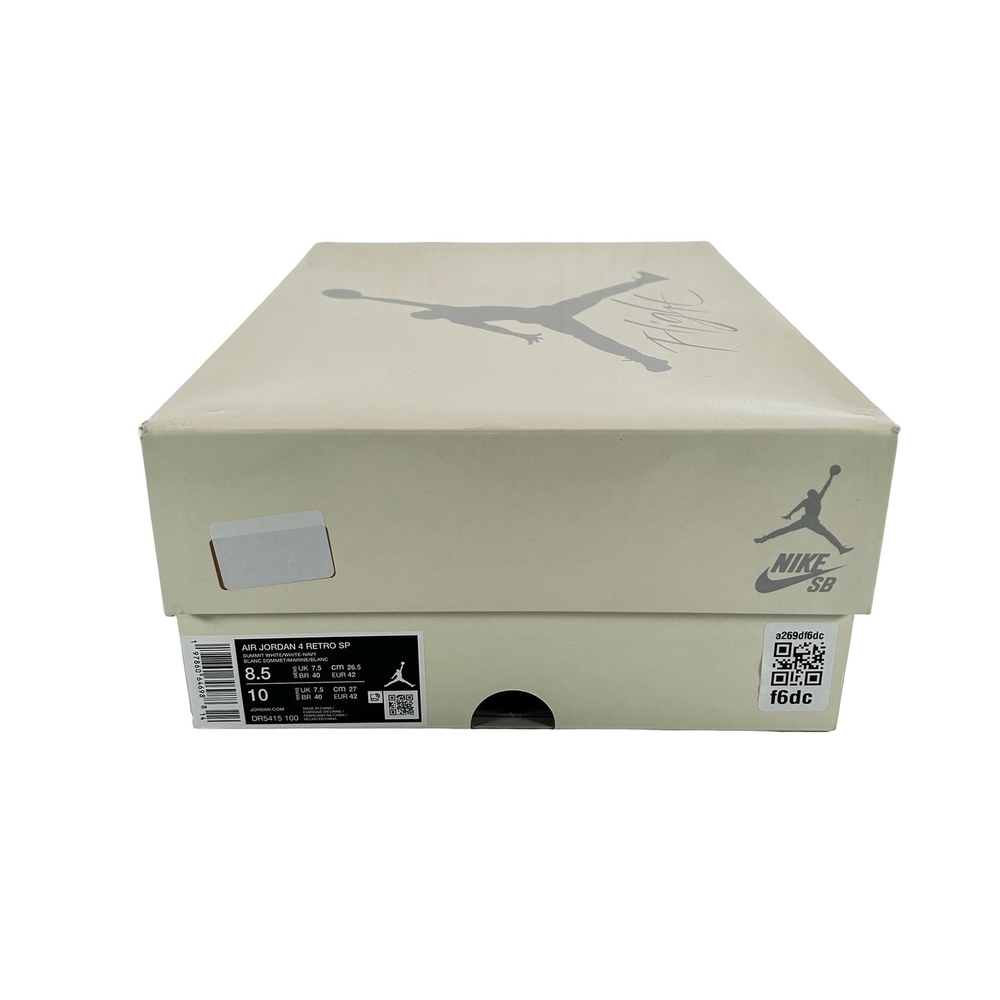 DR5415 100 Jordan 4 Retro SB Navy [USED] - 8.5 M (Used)