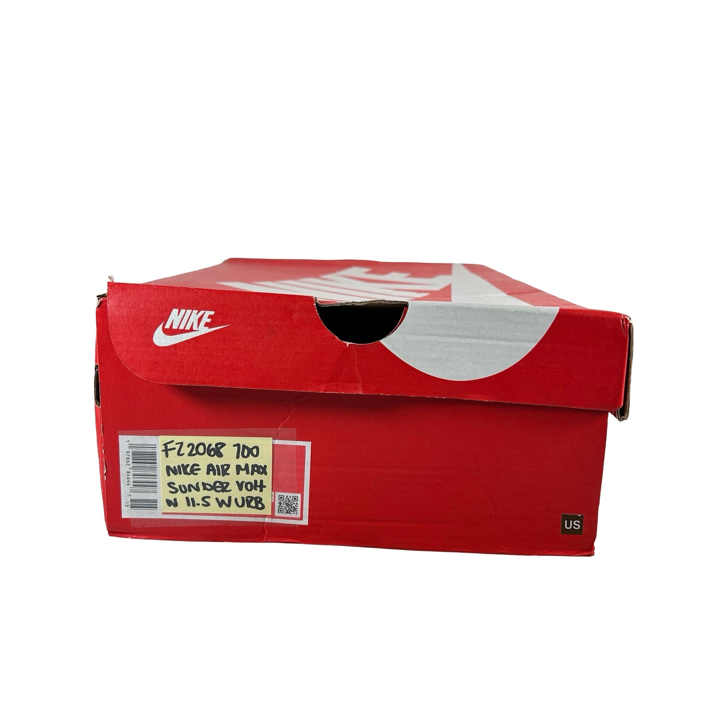 FZ2068 700 Nike Air Max Sunder Volt Black (W) [USED] - 11.5 W (Used) (Replace Box)