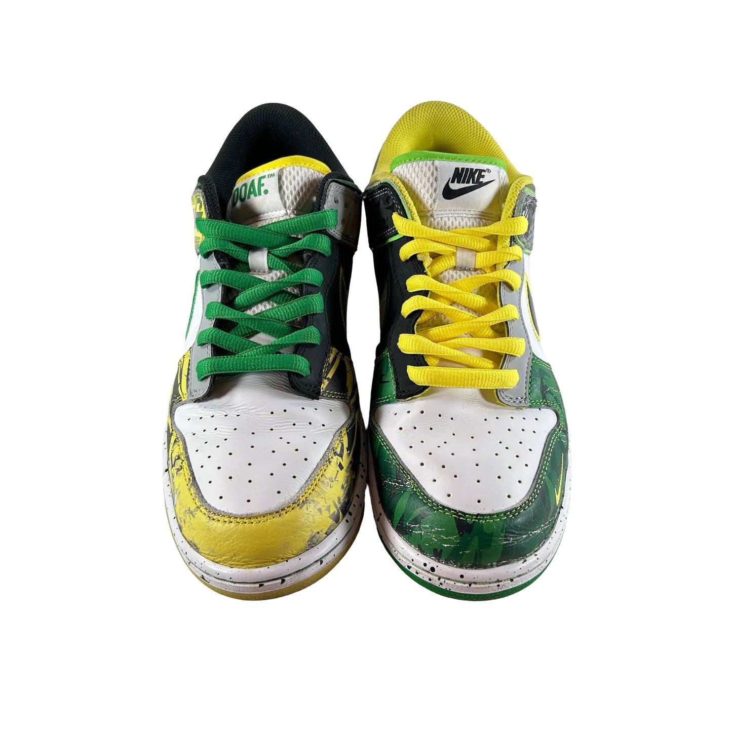 HV1454 100  Nike Dunk Low What the Duck Away University of Oregon PE [USED] - 10 M (Used)