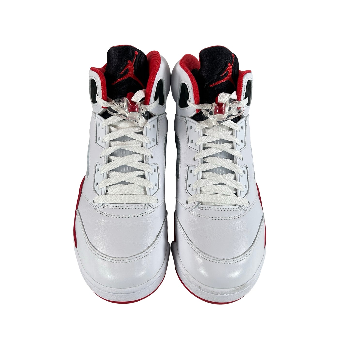 HQ7978 101 Jordan 5 Retro Fire Red Black Tongue (2025) [USED] - 10 M (Used)