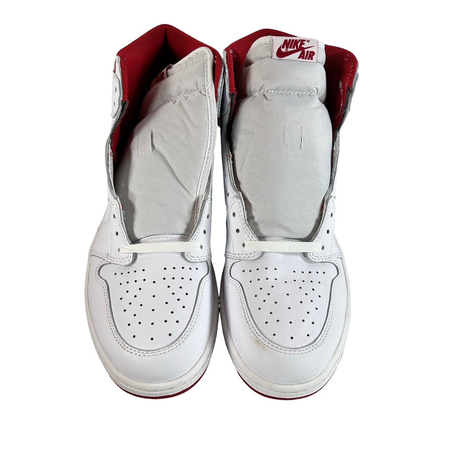 555088 103 Jordan 1 Retro Metallic Red (2017) [CONDITIONAL] - 12 M (Slight Yellowing)