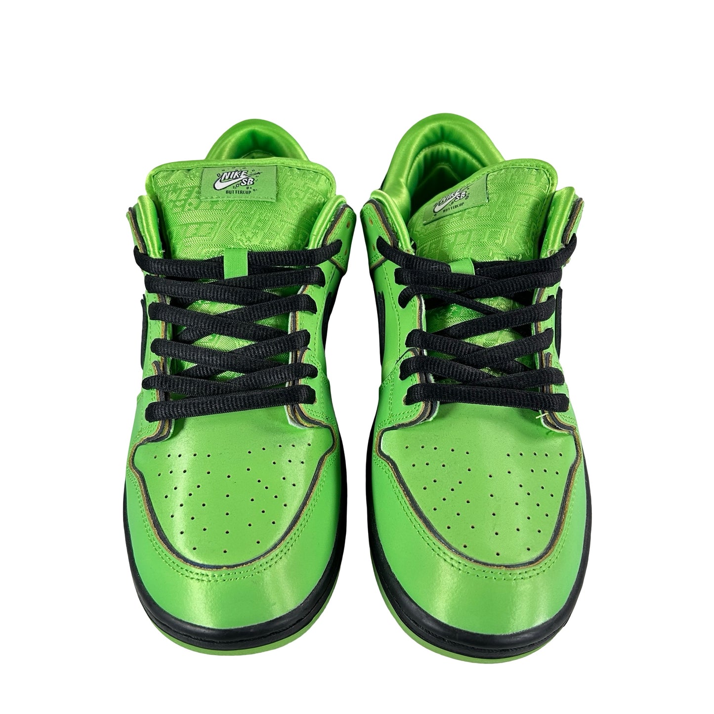 FZ8319 300 Nike SB Dunk Low The Powerpuff Girls Buttercup [USED] - 10 M (Used) (No Box)