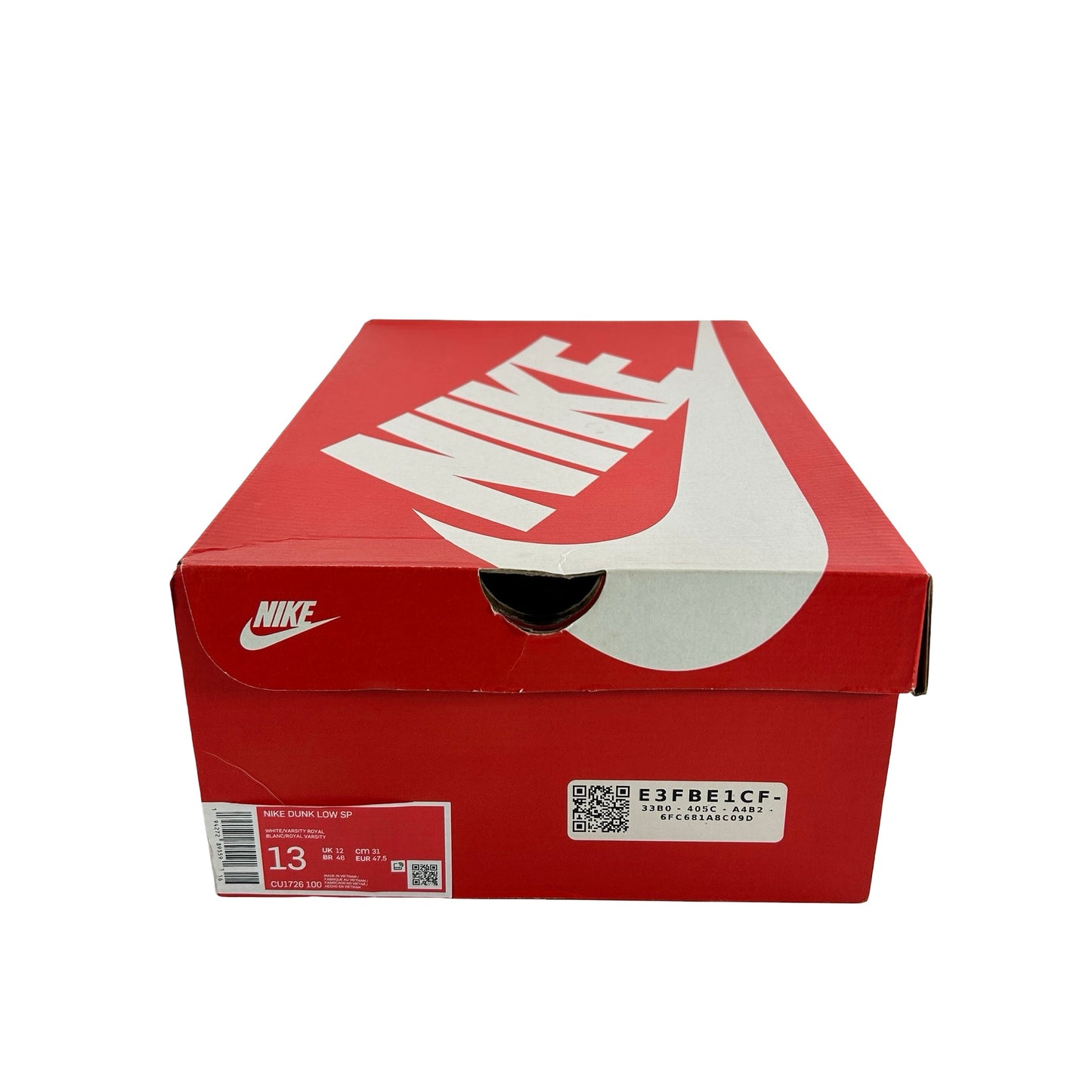 CU1726 100 Nike Dunk Low SP Kentucky [USED] - 13 M (Used)
