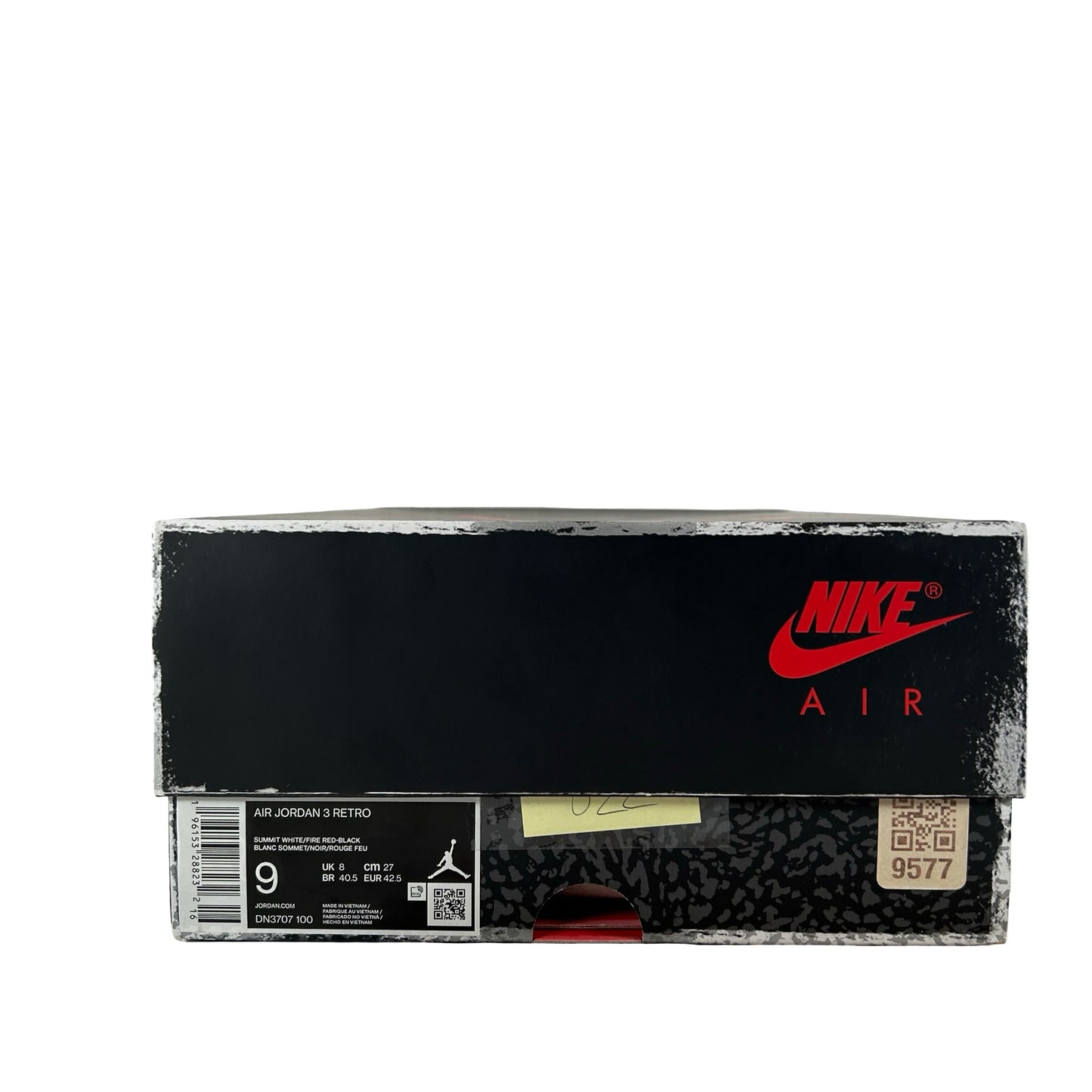 DN3707 100 Jordan 3 Retro White Cement Reimagined [USED] - 9 M (Used21)
