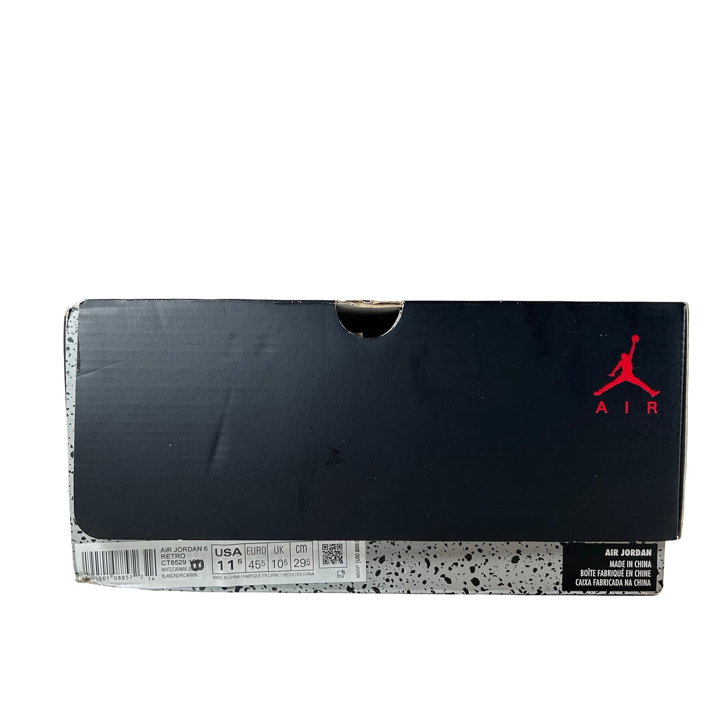 CT8529 106 Jordan 6 Retro Carmine [USED] - 11.5 M (Used) (B Grade)