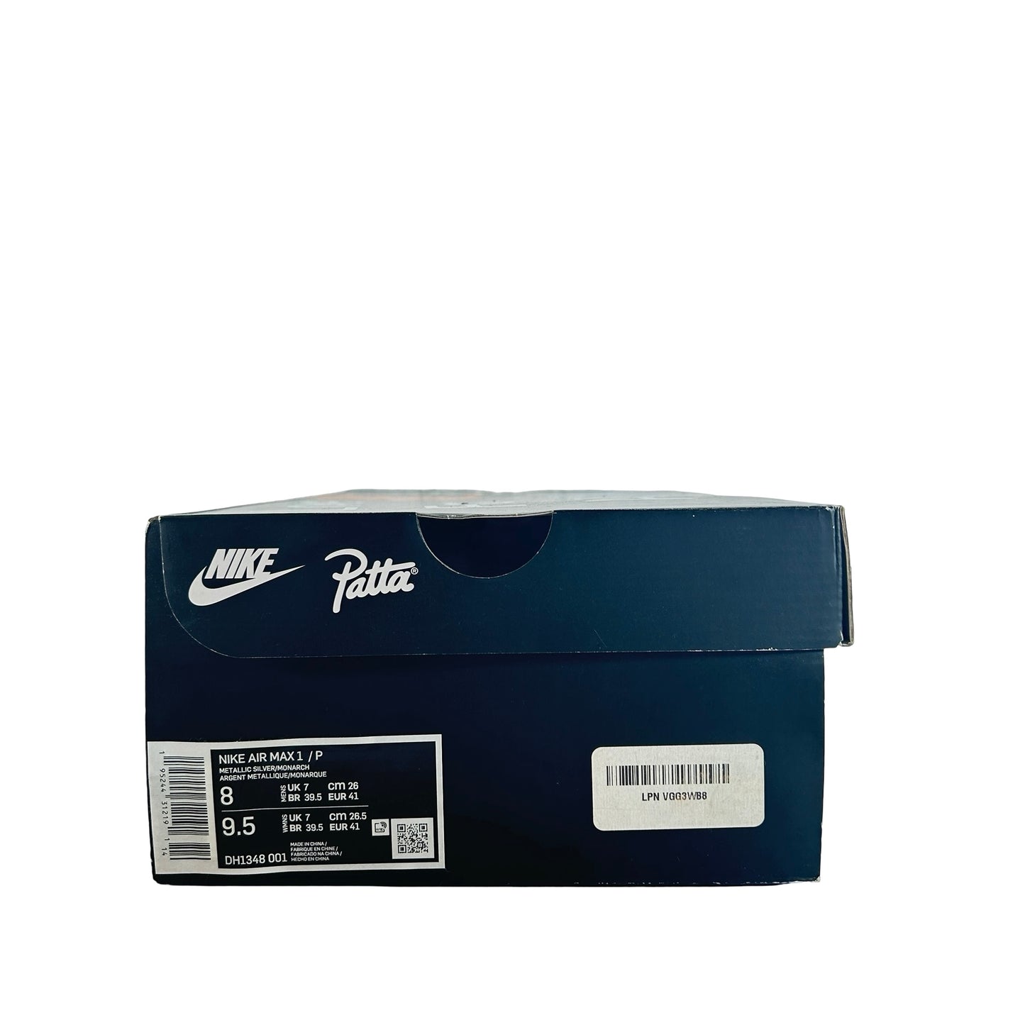 DH1348 001 Nike Air Max 1 Patta Waves Monarch (with Bracelet) [USED] - 8 M (Used)