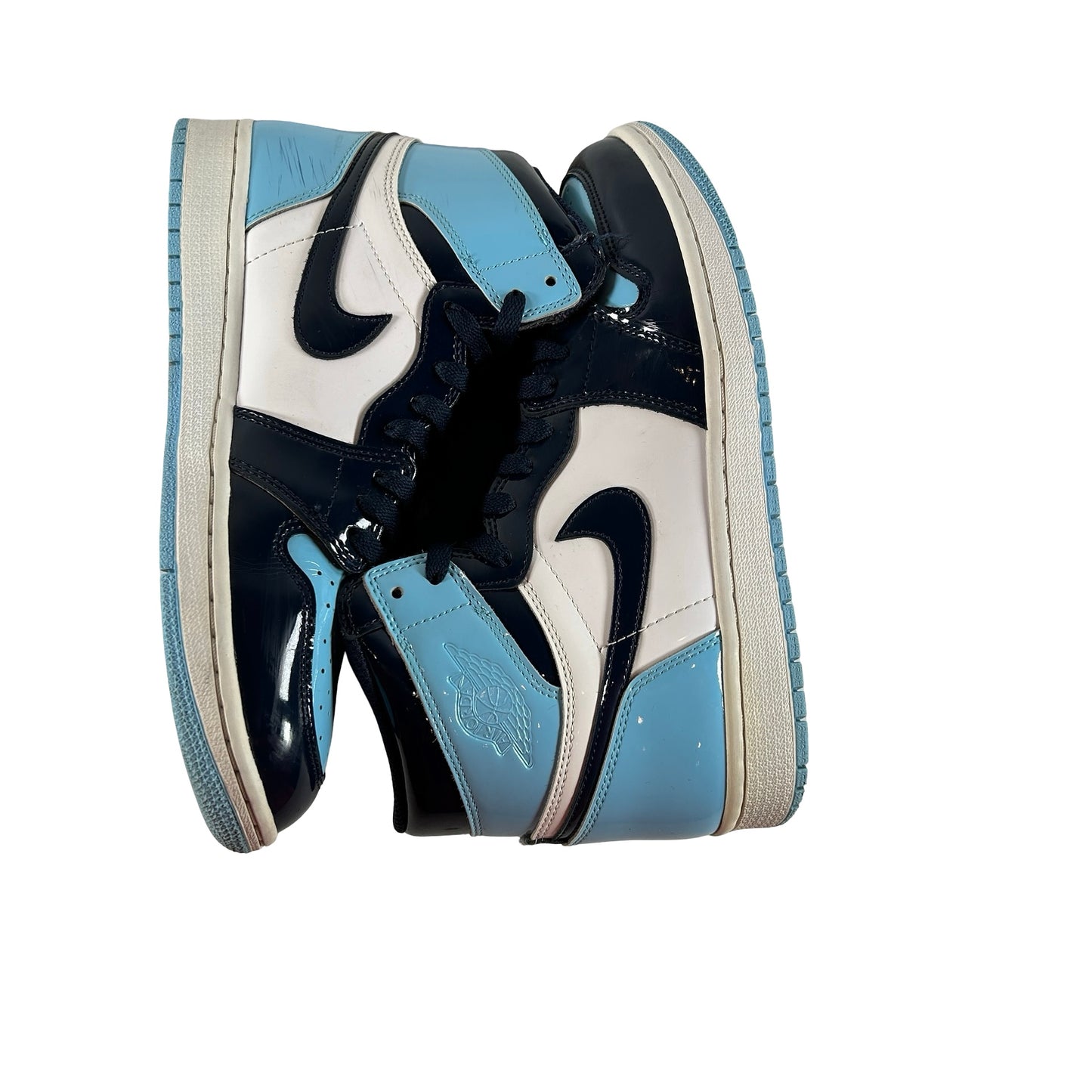 CD0461 401 Jordan 1 Retro High UNC Patent (Women's) [USED] - 9 W (Used) (No Box)