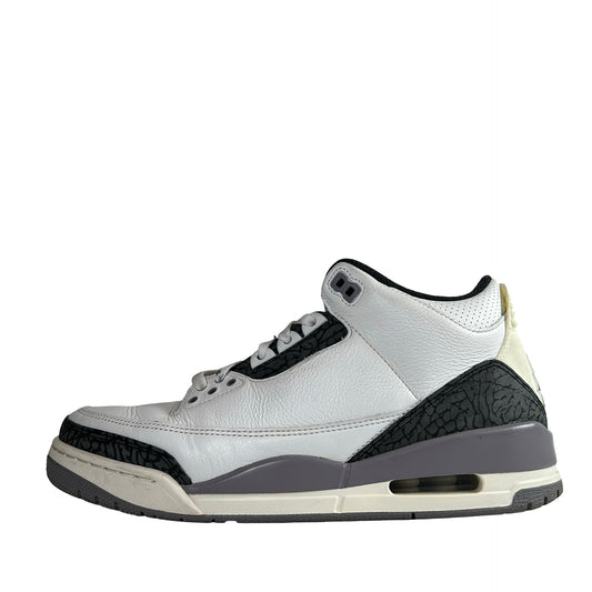 CT8532 106 Jordan 3 Retro Cement Grey [USED] - 9 M (Used2) (No Box2)