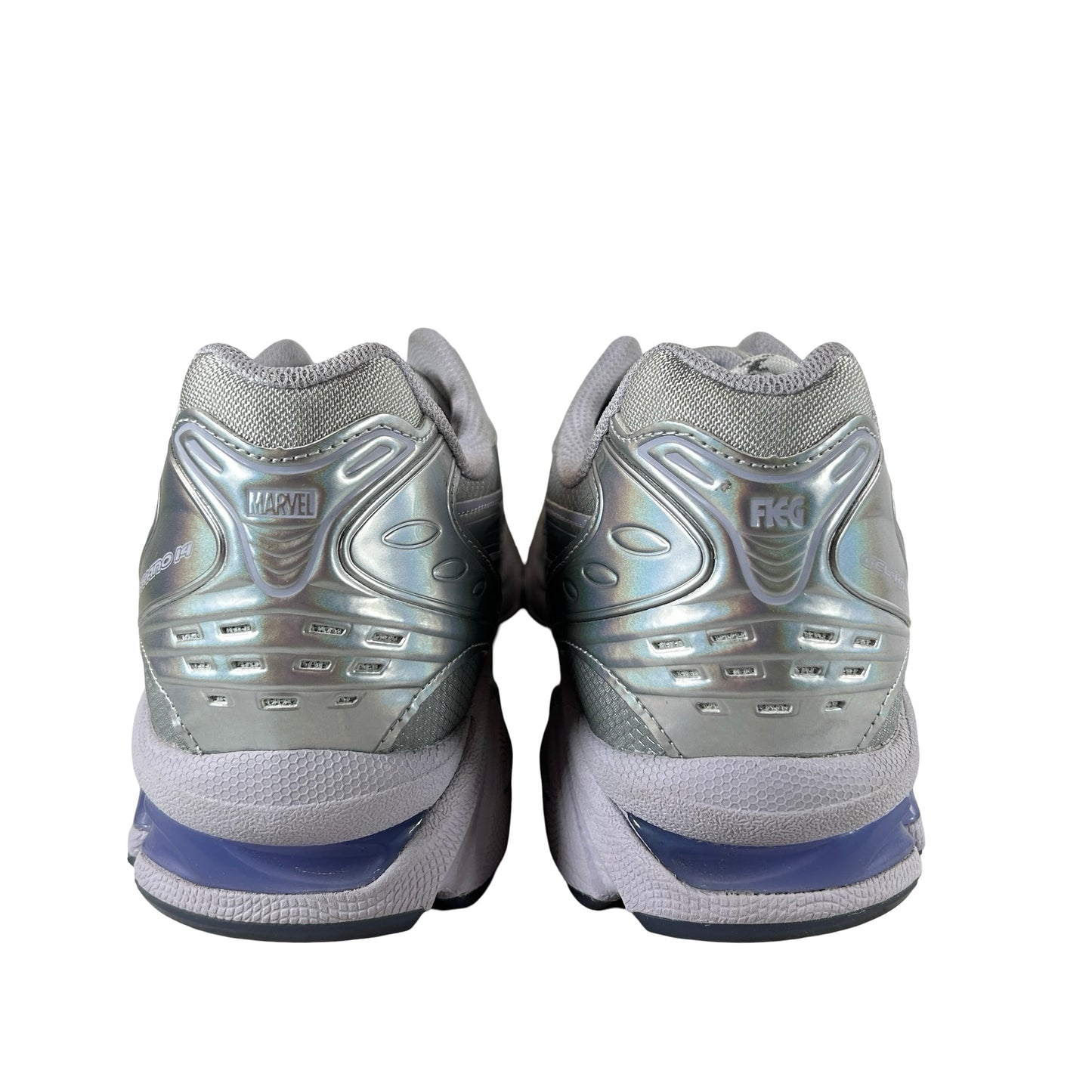 1203A661 020 ASICS Gel-Kayano 14 Kith Marvel Villains Silver Surfer [USED] - 12 M (Used)