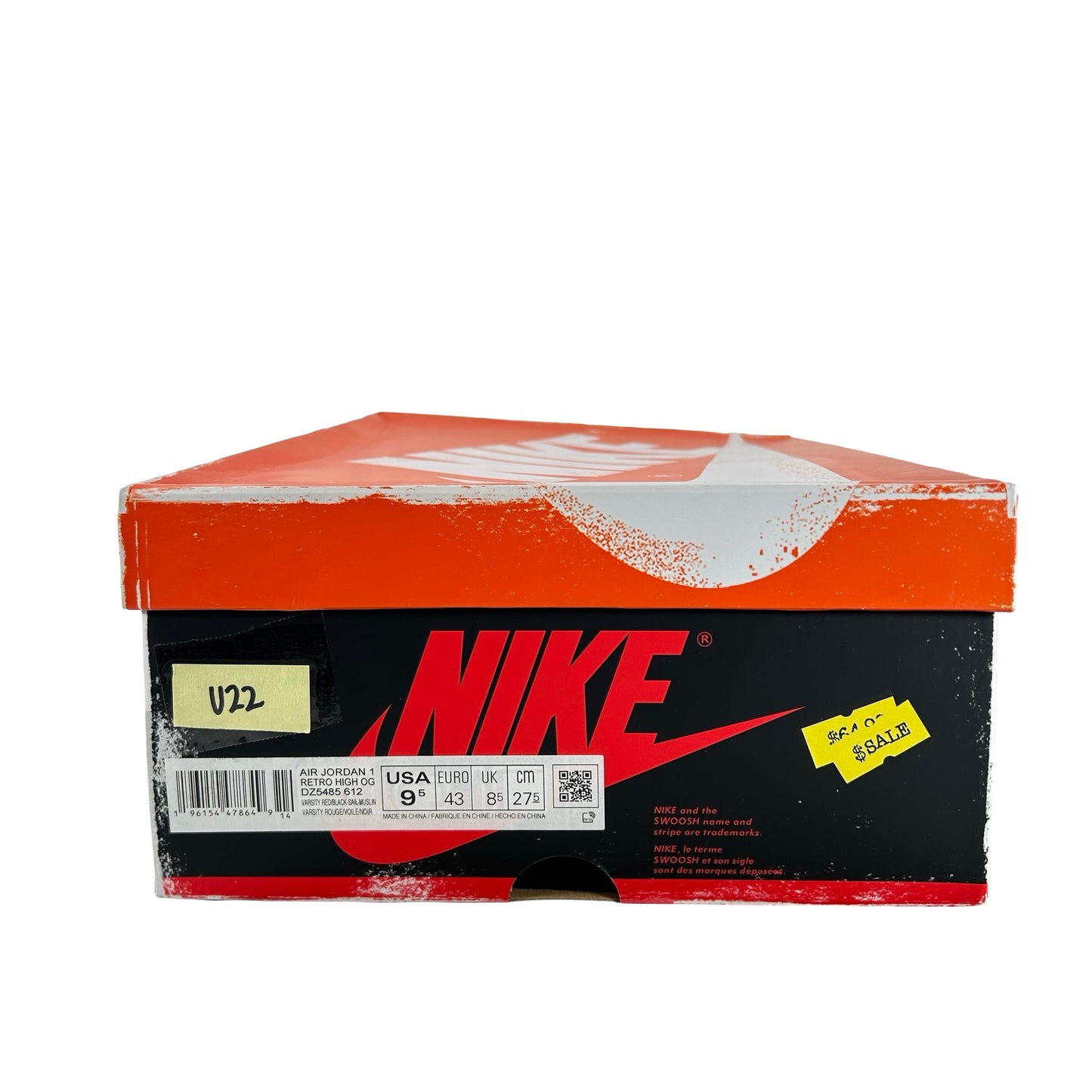 DZ5485 612 Jordan 1 Retro High OG Chicago Lost And Found [USED] - 9.5 M (Used22)