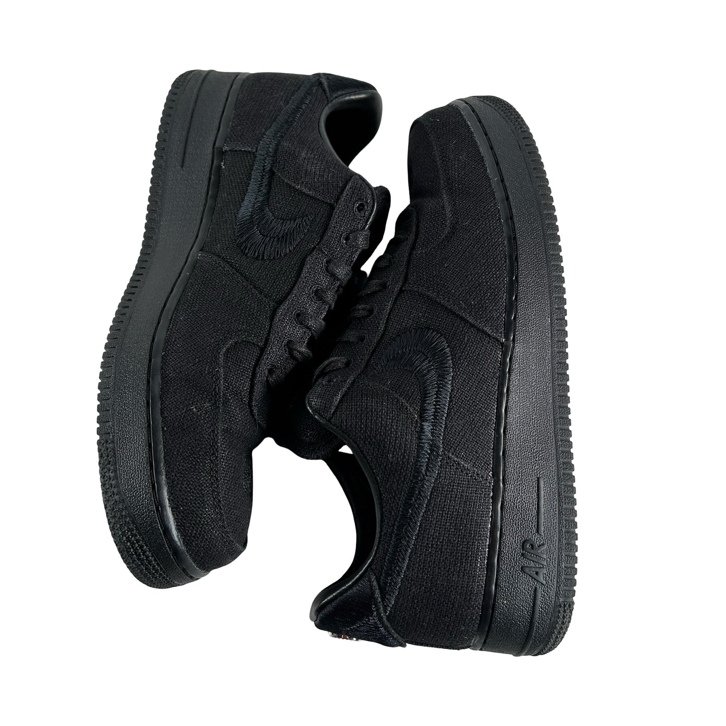 CZ9084 001 Nike Air Force 1 Low Stussy Black [USED] - 10.5 M (Used)