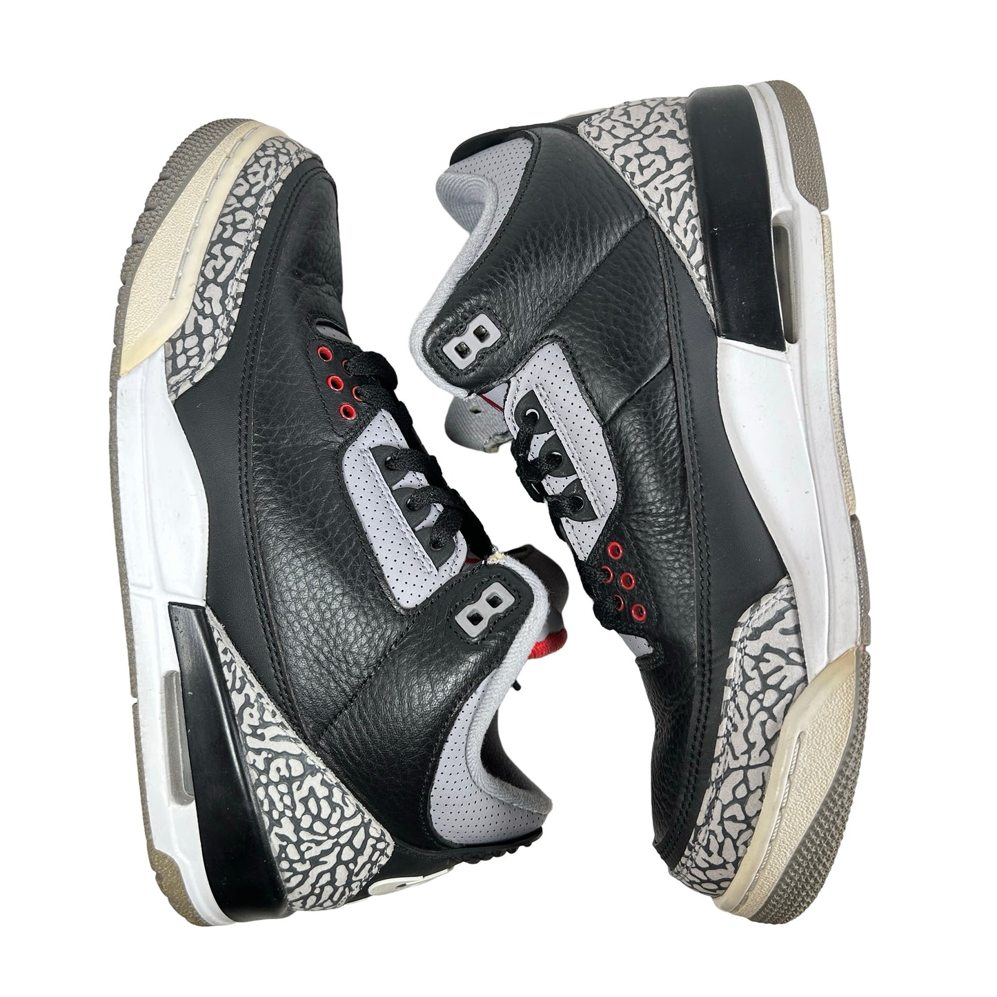 854262 001 Jordan 3 Black Cement 2018 [USED] - 8.5 M (Used5)