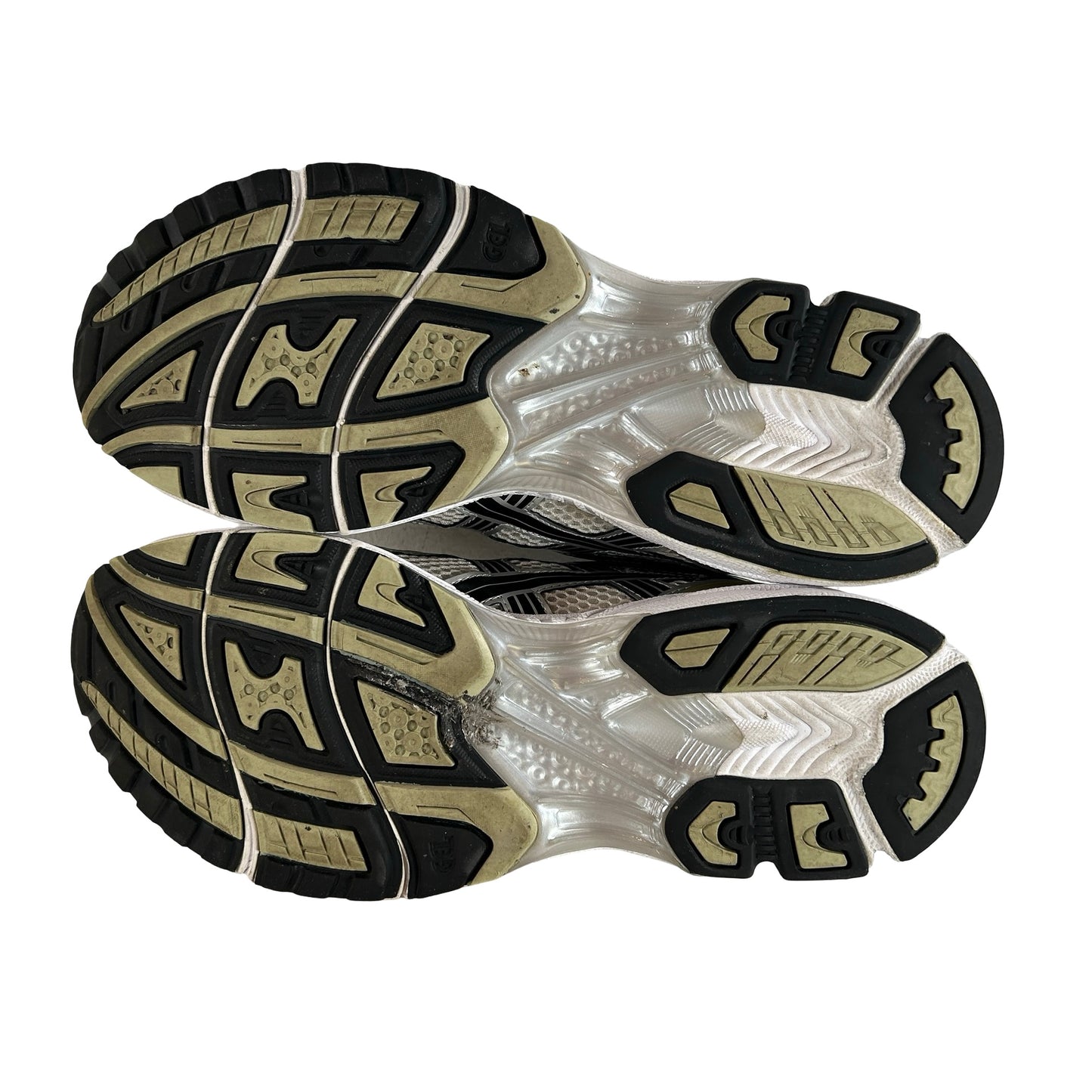 1203A537 200 ASICS Gel-Kayano 14 Birch Pure Silver [USED] - 11.5 M (Used)