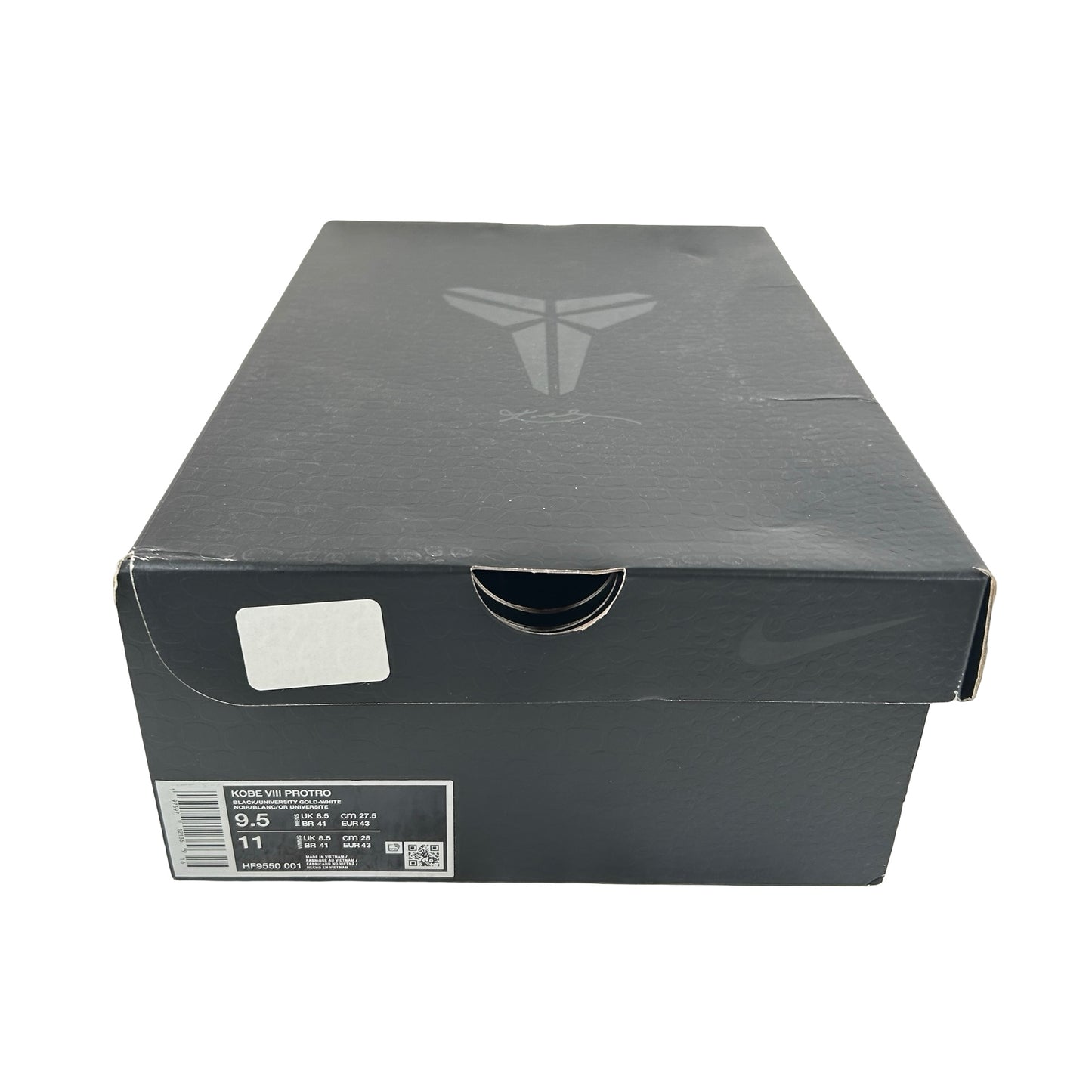 HF9550 001 Nike Kobe 8 Protro Lakers Away [USED] - 9.5 M (Used)