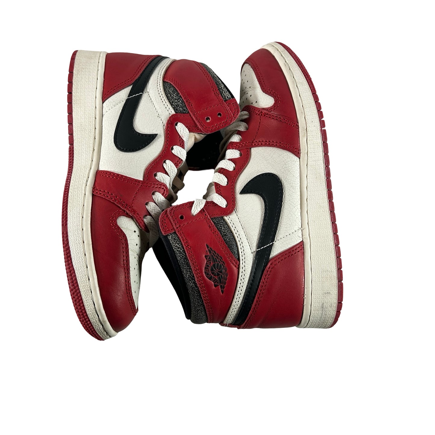 FD1437 612 Jordan 1 Retro High OG Chicago Lost and Found (GS) [USED] - 5 Y (Used) (No Box)