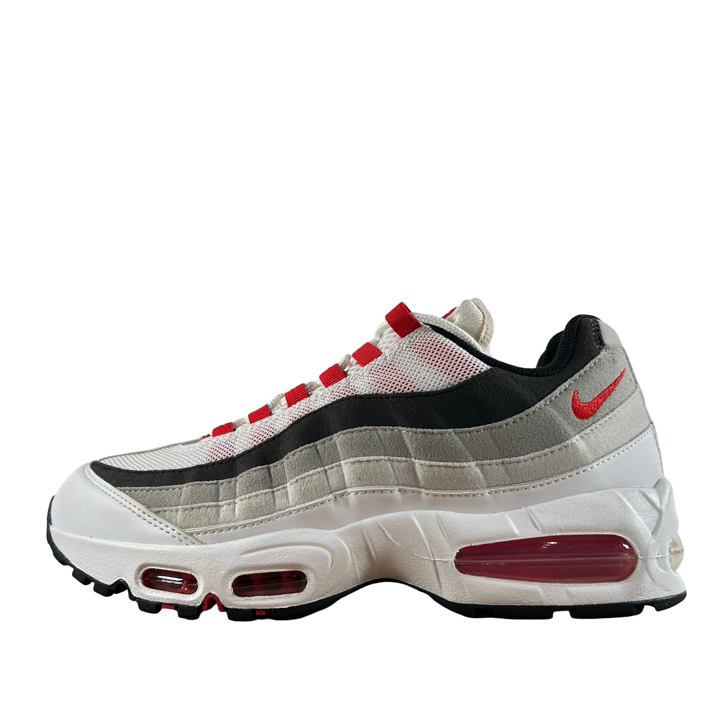 IB7862 100 Nike Air Max 95 OG Big Bubble Comet Red [USED] - 8.5 M (Used) (No Box)
