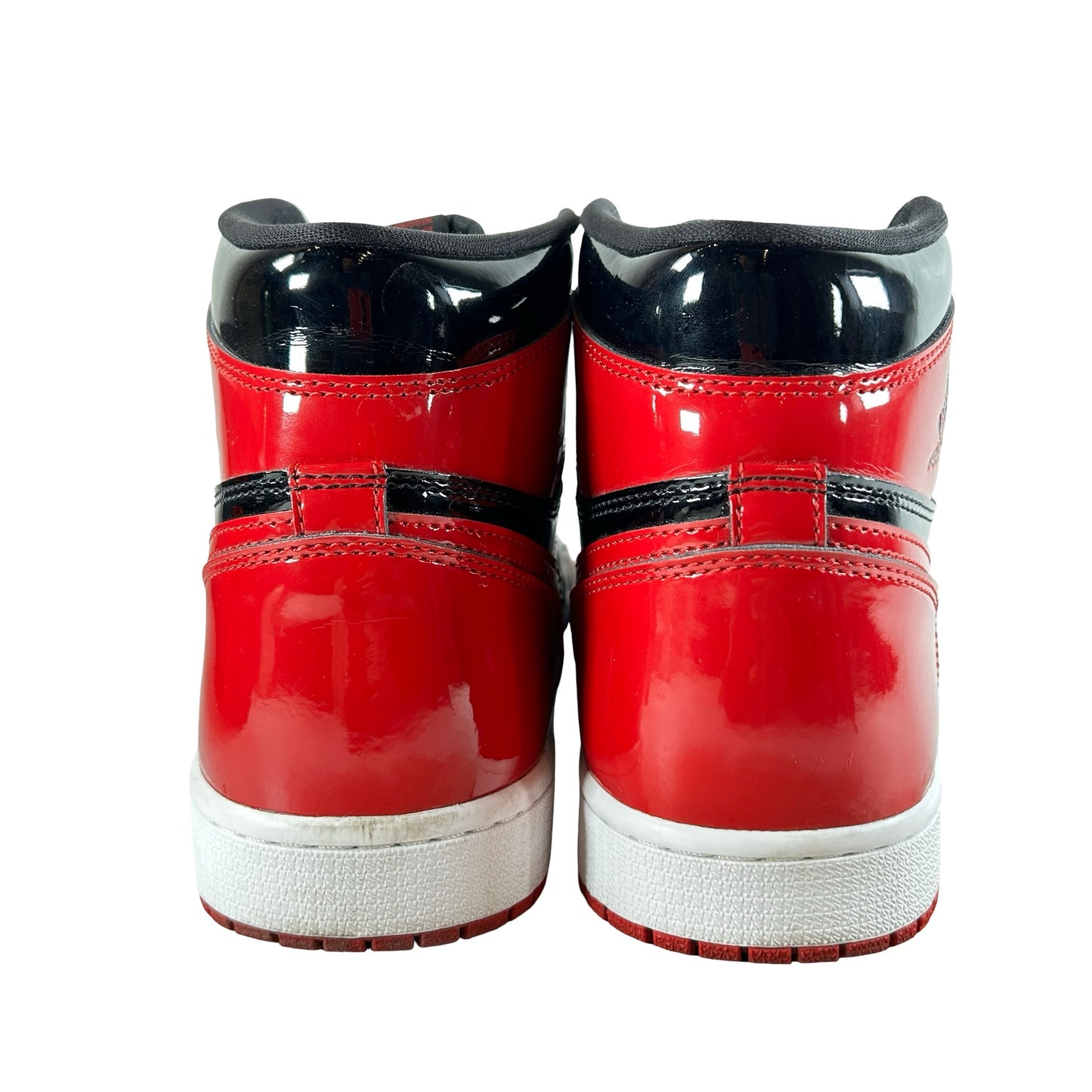 555088 063 Jordan 1 Retro High OG Patent Bred [USED] - 10 M (Used7)