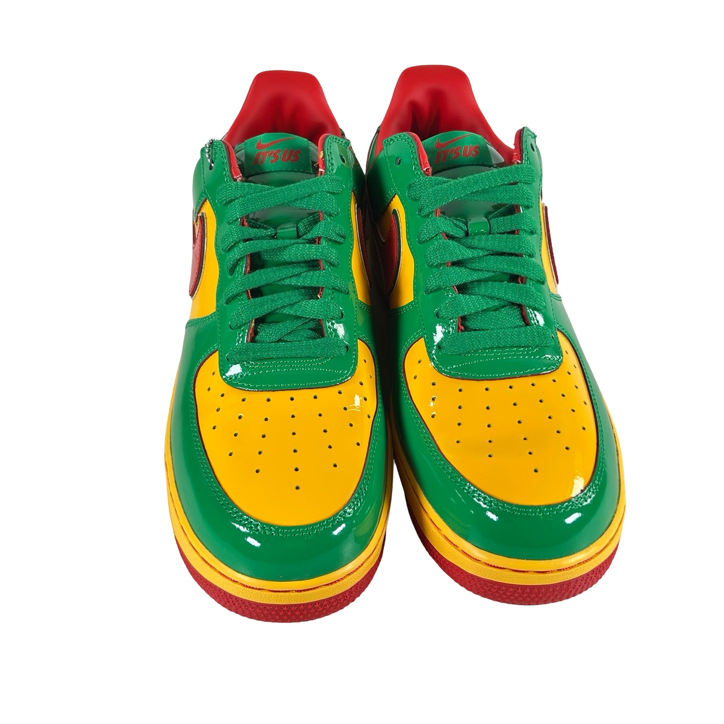 IH4383 300 Nike Air Force 1 Low Lil Yachty Concrete Boys Lucky Green [USED] - 13 M (Used)