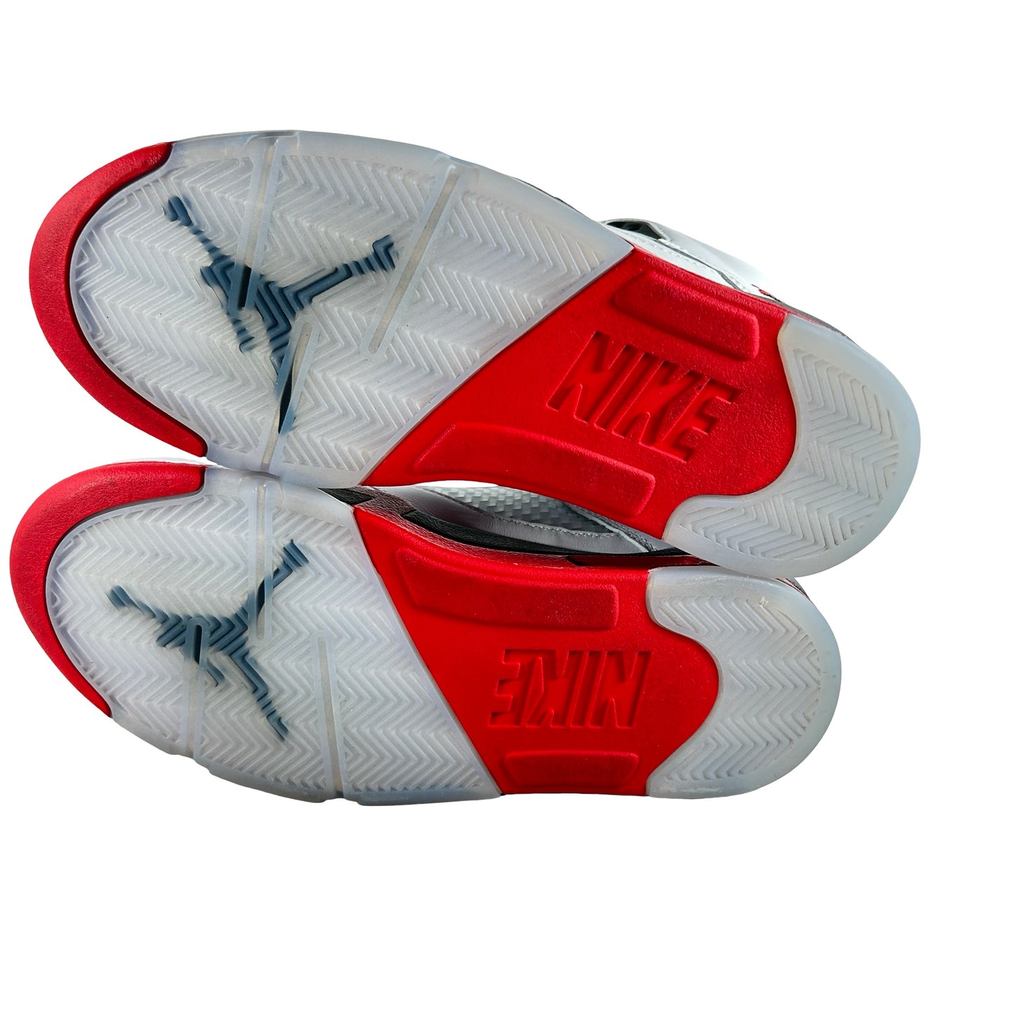 HQ7978 101 Jordan 5 Retro Fire Red Black Tongue (2025) [USED] - 7.5 M (Used)
