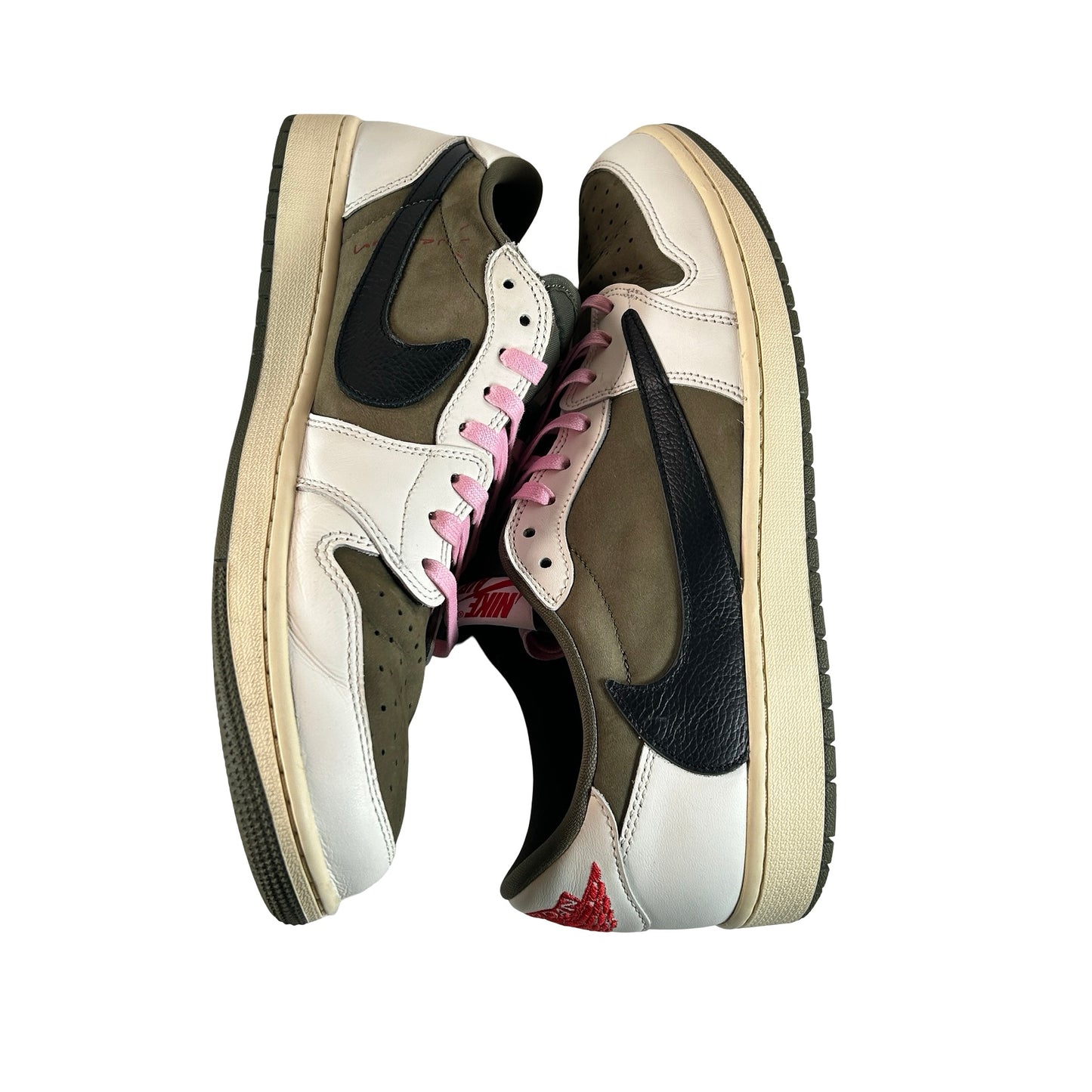 DM7866 200 Jordan 1 Retro Low OG SP Travis Scott Medium Olive [USED] - 14 M (Used3)