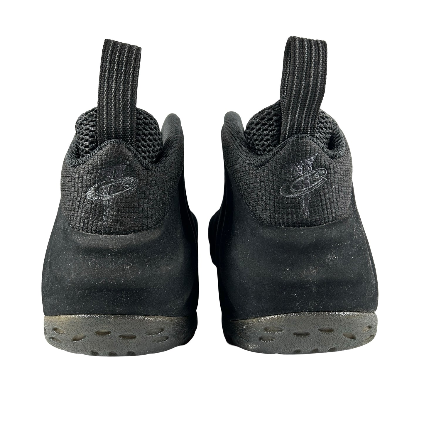 575420 006 Nike Air Foamposite One Black Suede [USED] - 13 M (Used) (No Box)