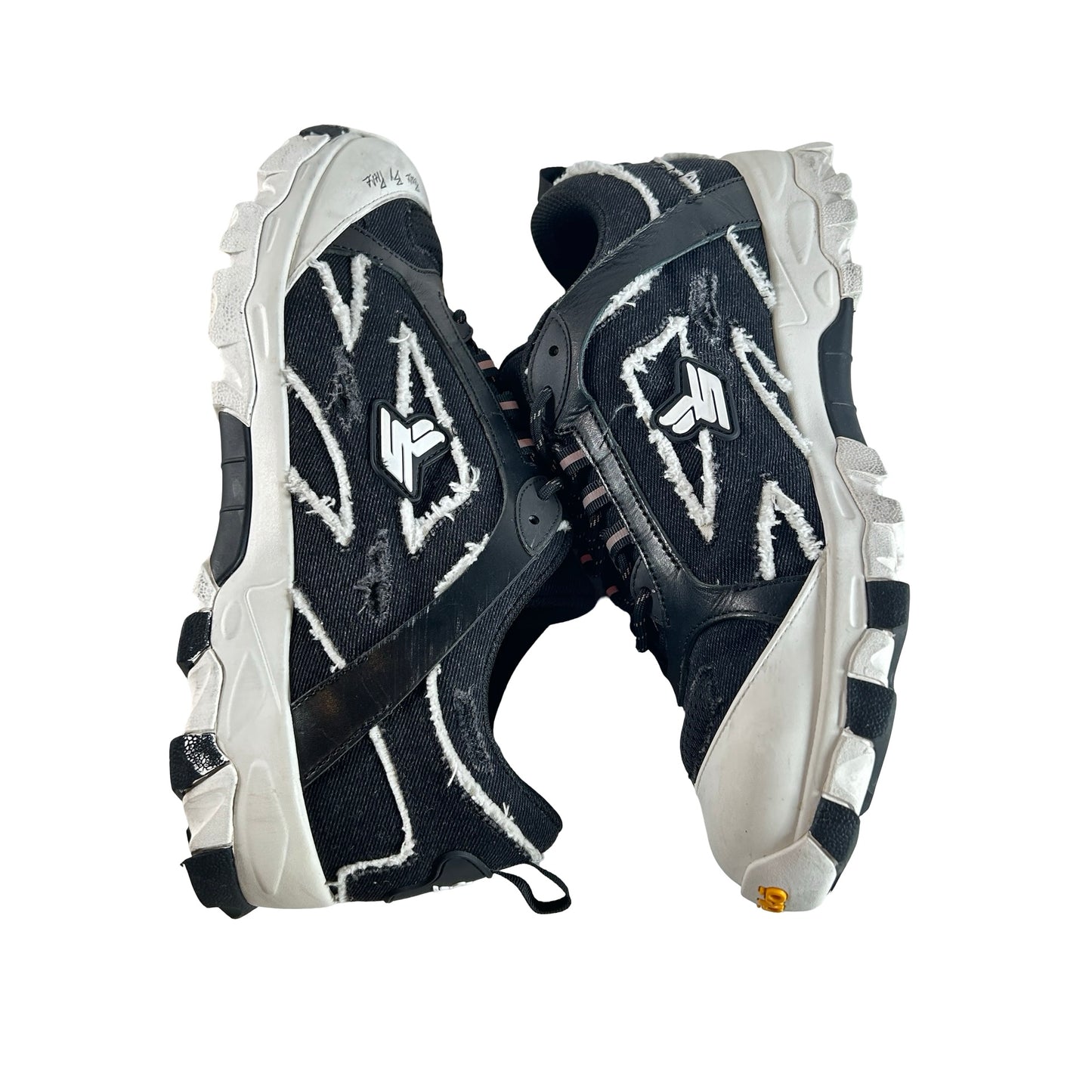F26X104AB Sicko x Vessel Hiking Shoes Black/White [USED] - 11 M (Used)