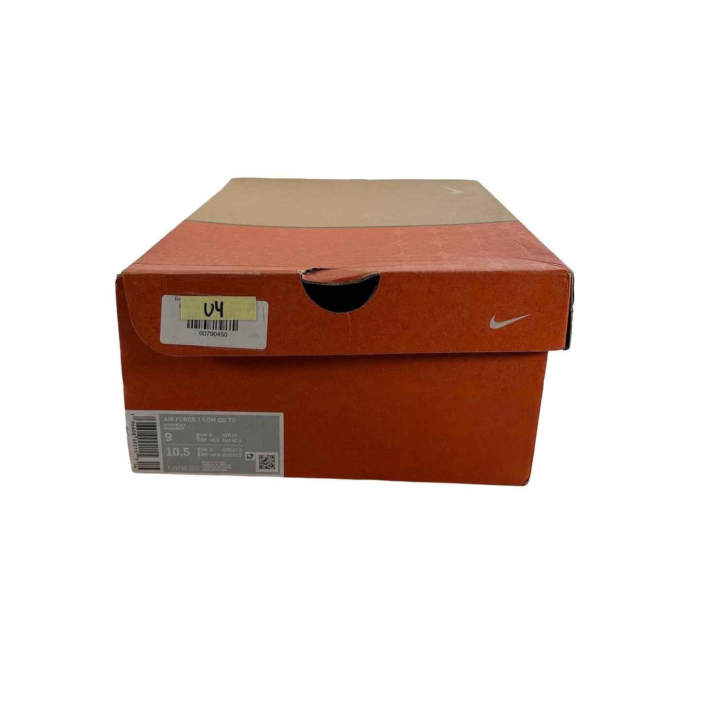 FJ5756 100 Nike Air Force 1 Low QS Terror Squad Blackout [USED] - 9 M (Used4)
