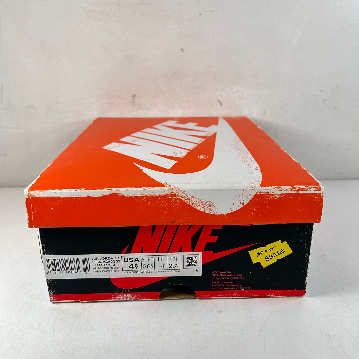 FD1437 612 Jordan 1 Retro High OG Chicago Lost and Found (GS) [USED] - 4.5 Y (Used)
