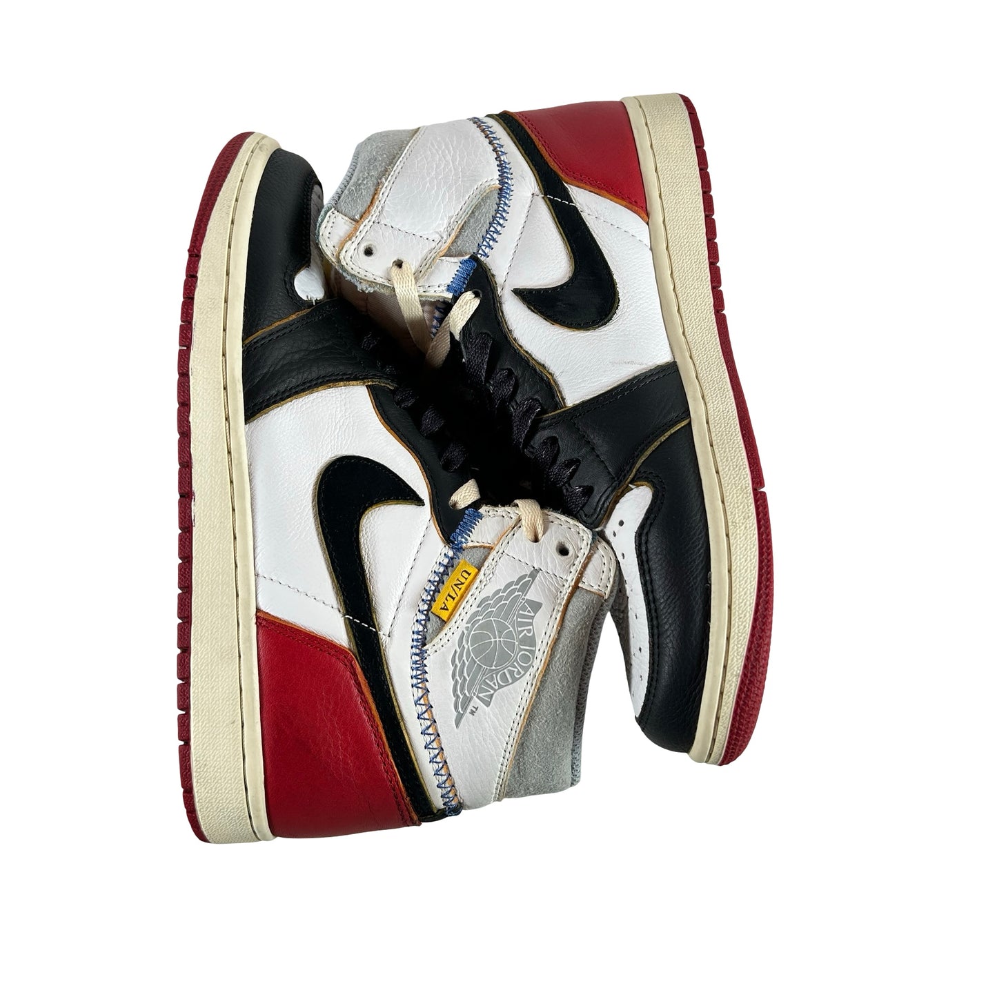 BV1300 106 Jordan 1 Union Black Toe [USED] - 8 M (Used2) (No Box2)