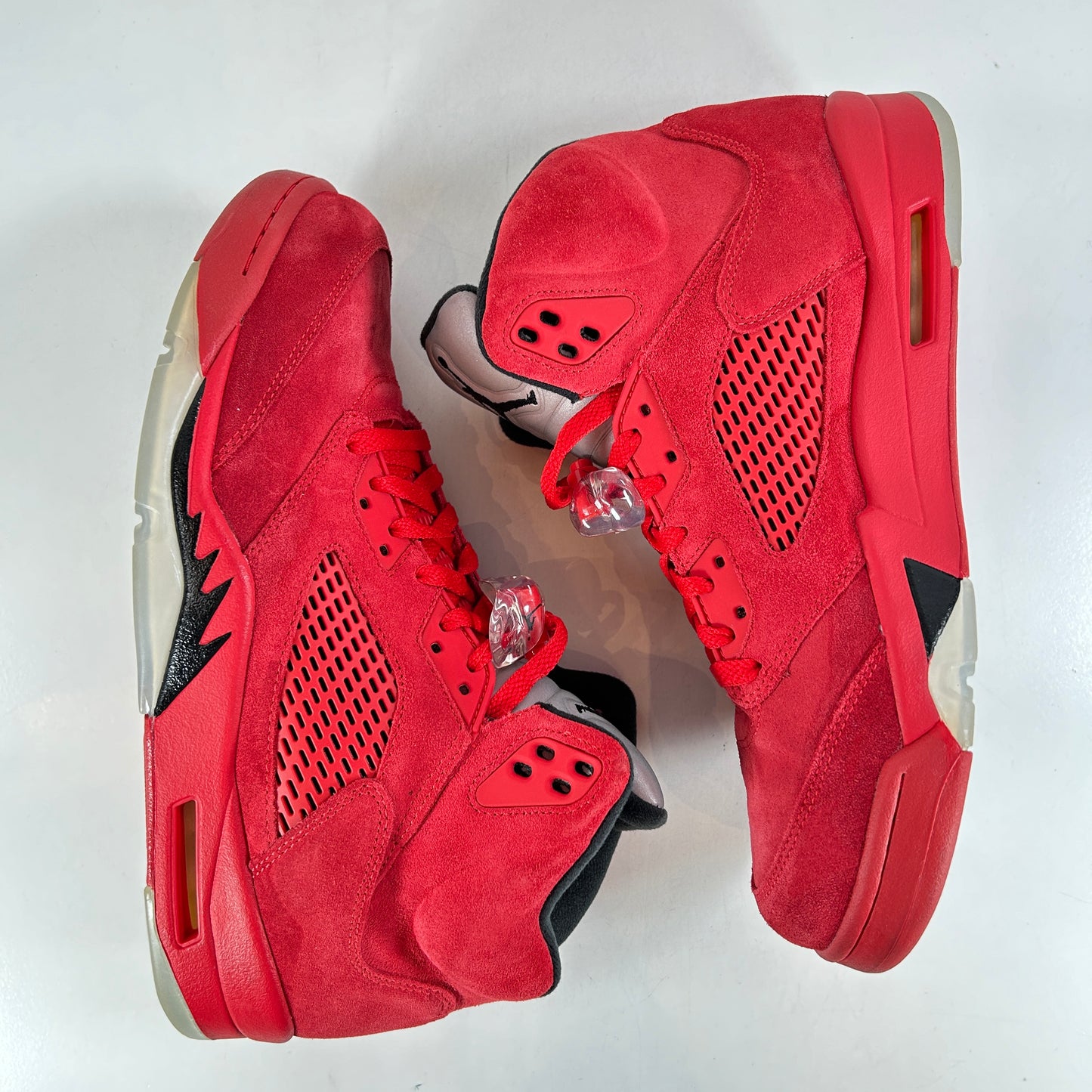 136027 602 Jordan 5 Retro Red Suede [USED] - 10.5 M (VNDS) (Replace Box)