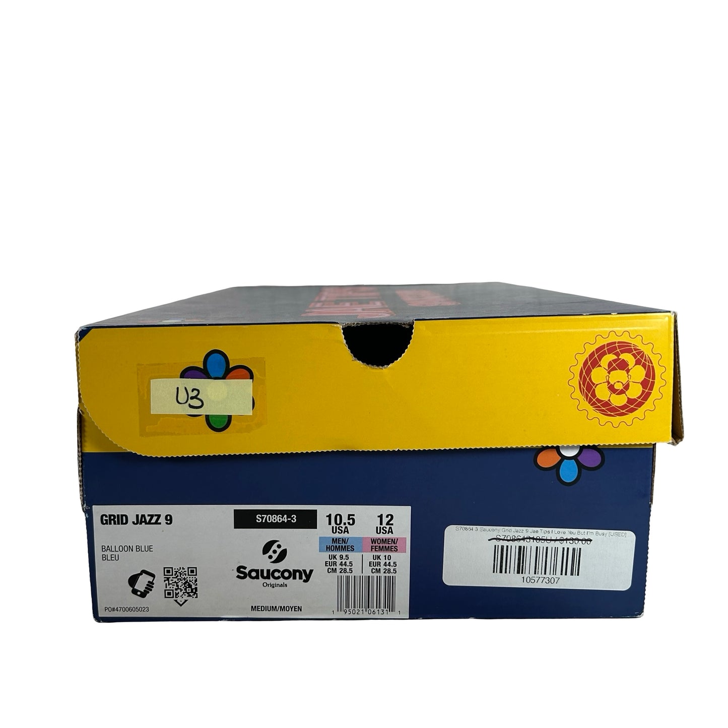S70864 3 Saucony Grid Jazz 9 Jae Tips I Love You But I’m Busy [USED] - 10.5 M (Used3)
