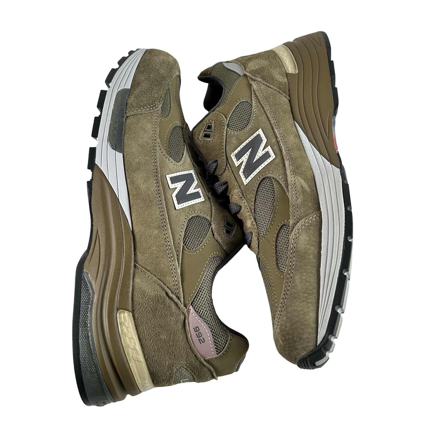 U992GL New Balance 992 MiUSA Dark Camo [USED] - 11.5 M (Used)